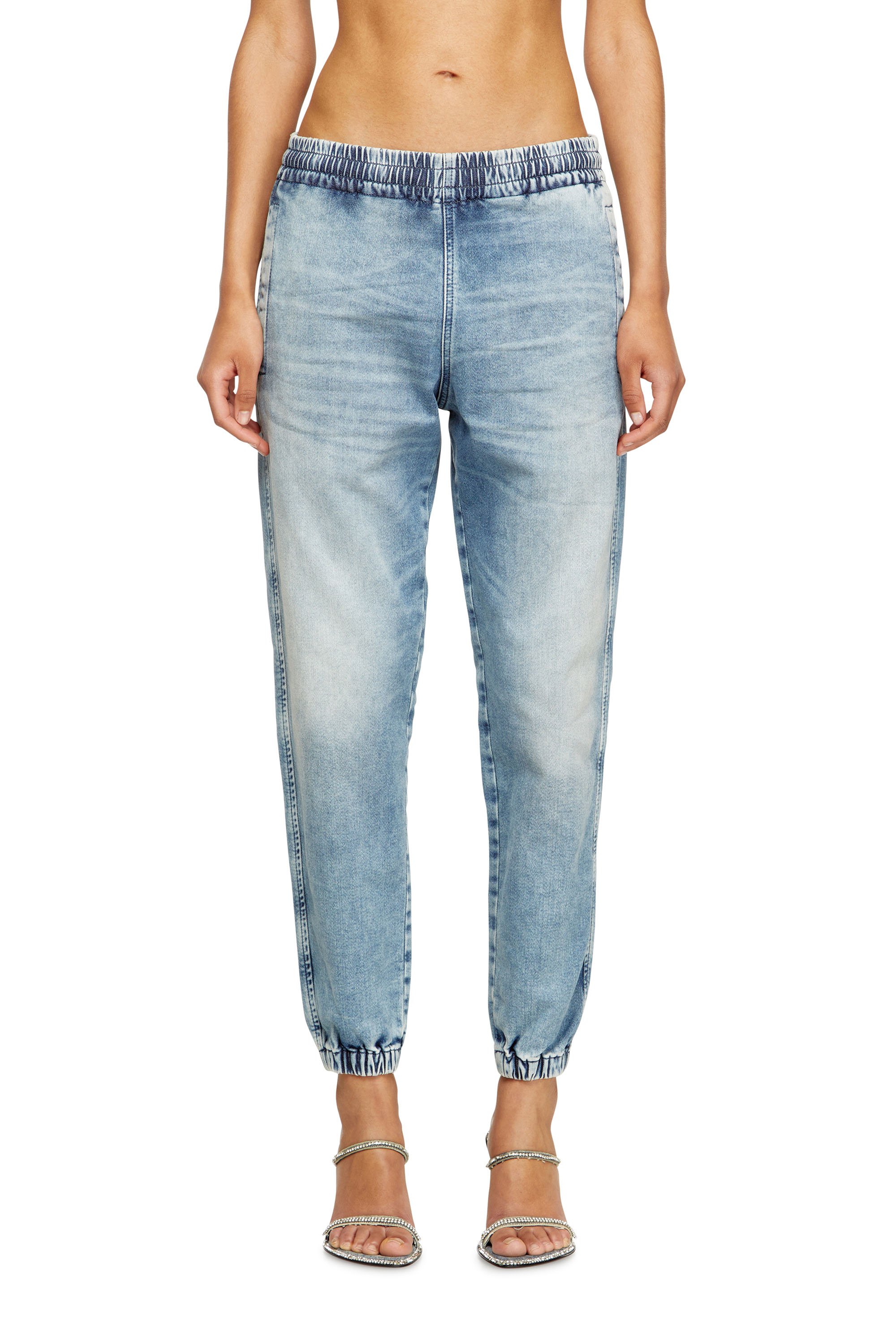 Diesel - Unisex's Slim D-Labb Track denim 09M32, ライトブルー - 1