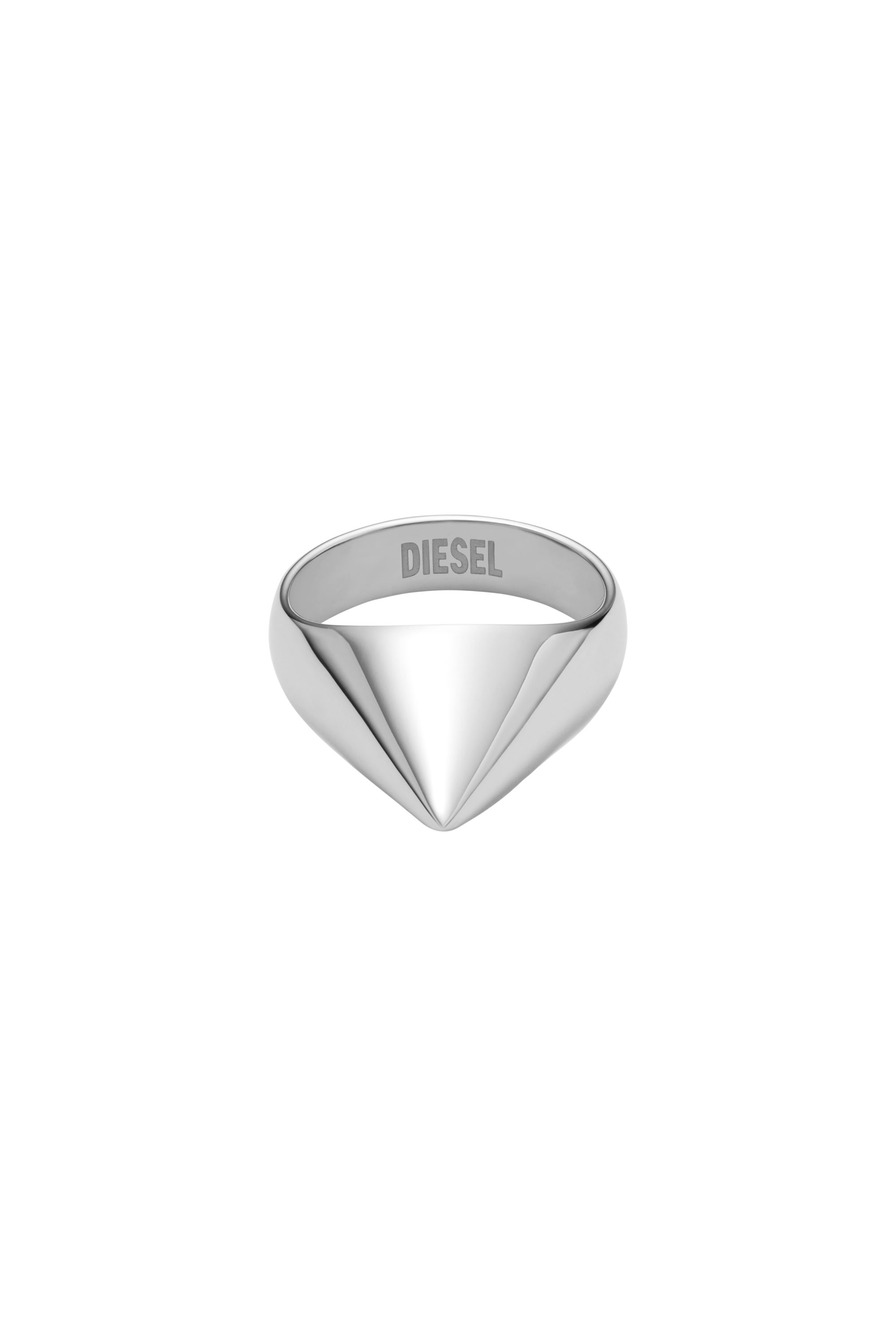 Diesel - DX1641040 JEWELLERY, Unisex's Stainless steel spike band ring in シルバー - 2