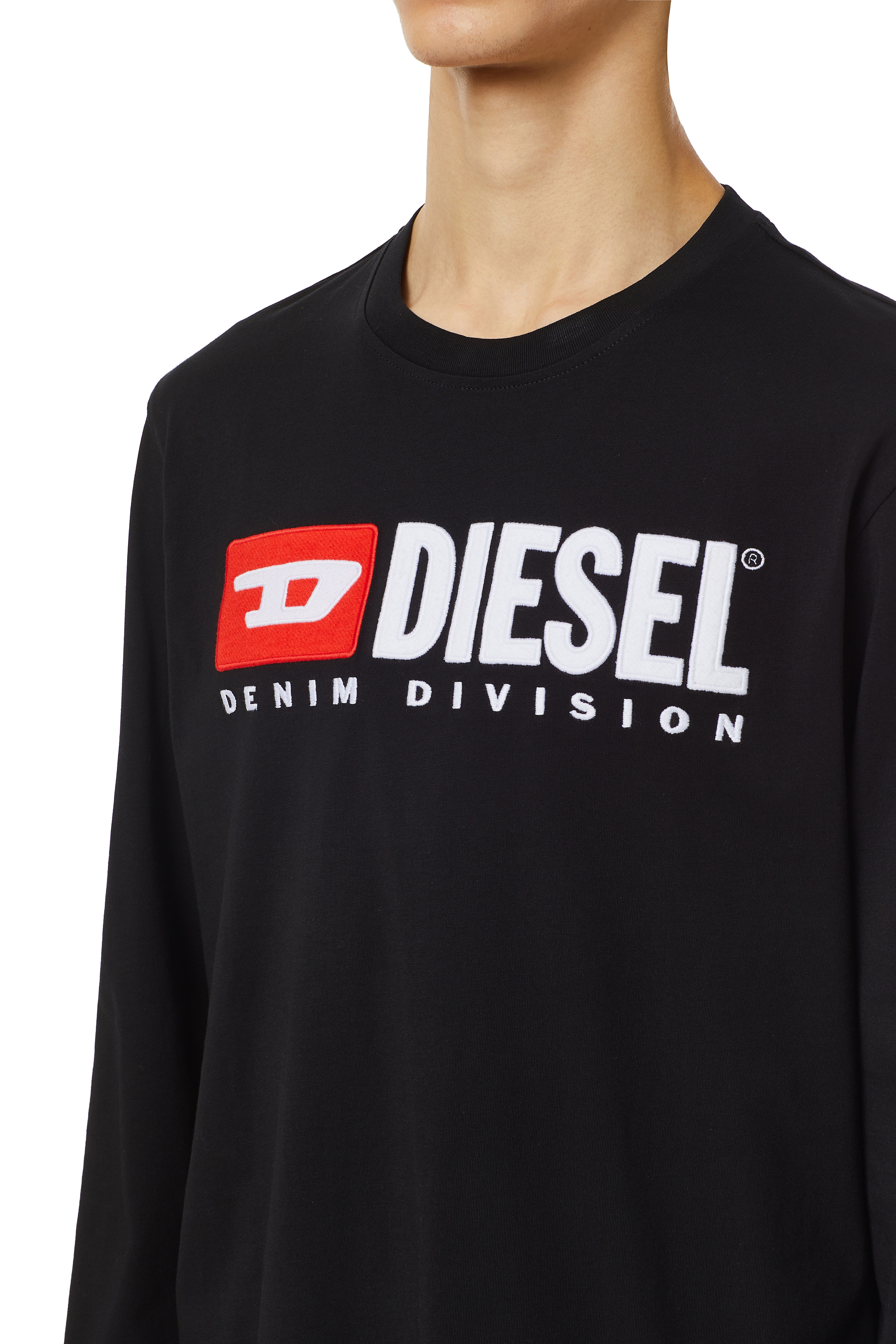 Diesel - T-JUST-LS-DIV, ブラック - Image 4