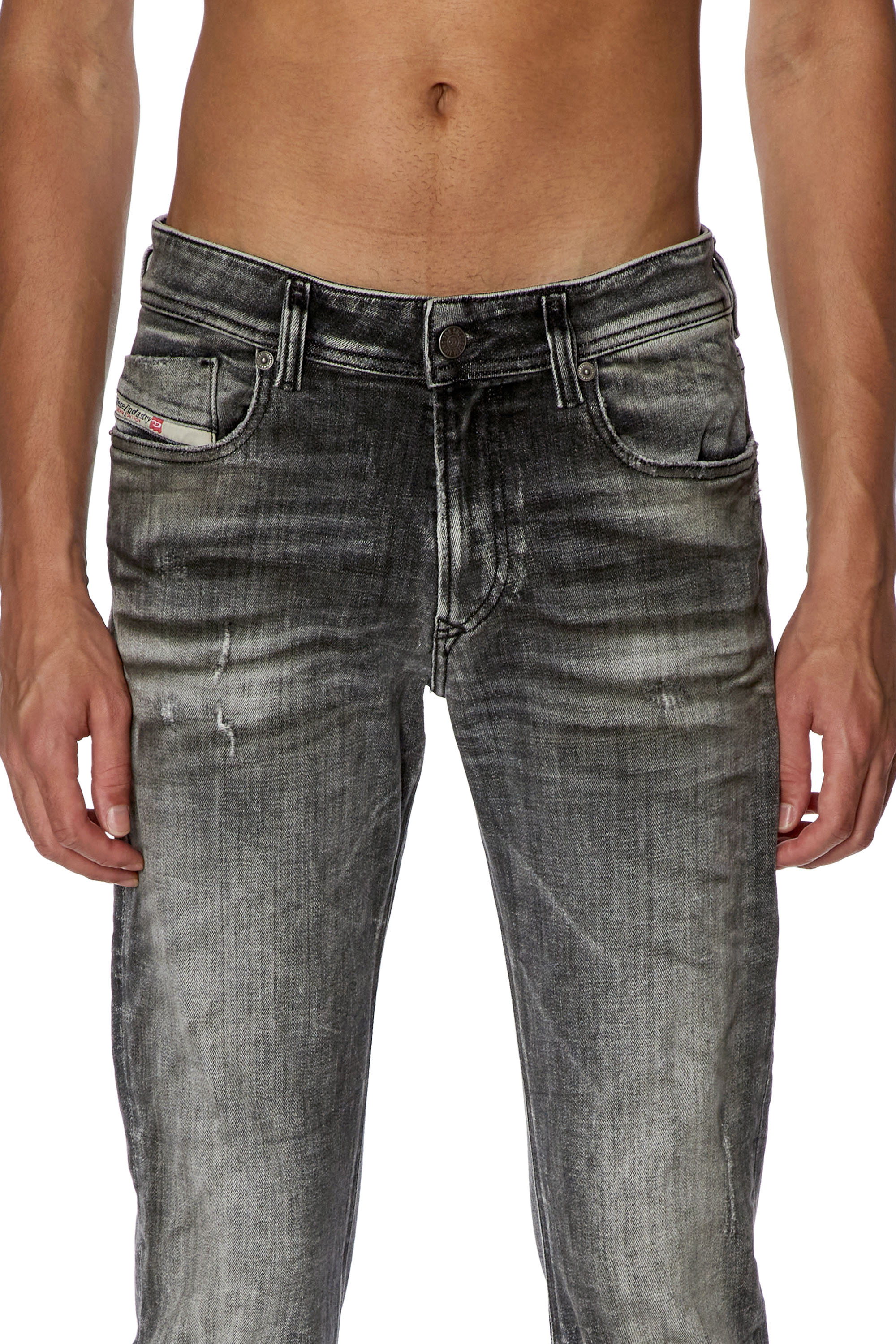 Diesel - Skinny Jeans 1979 Sleenker 09G86, ブラック/ダークグレー - Image 3