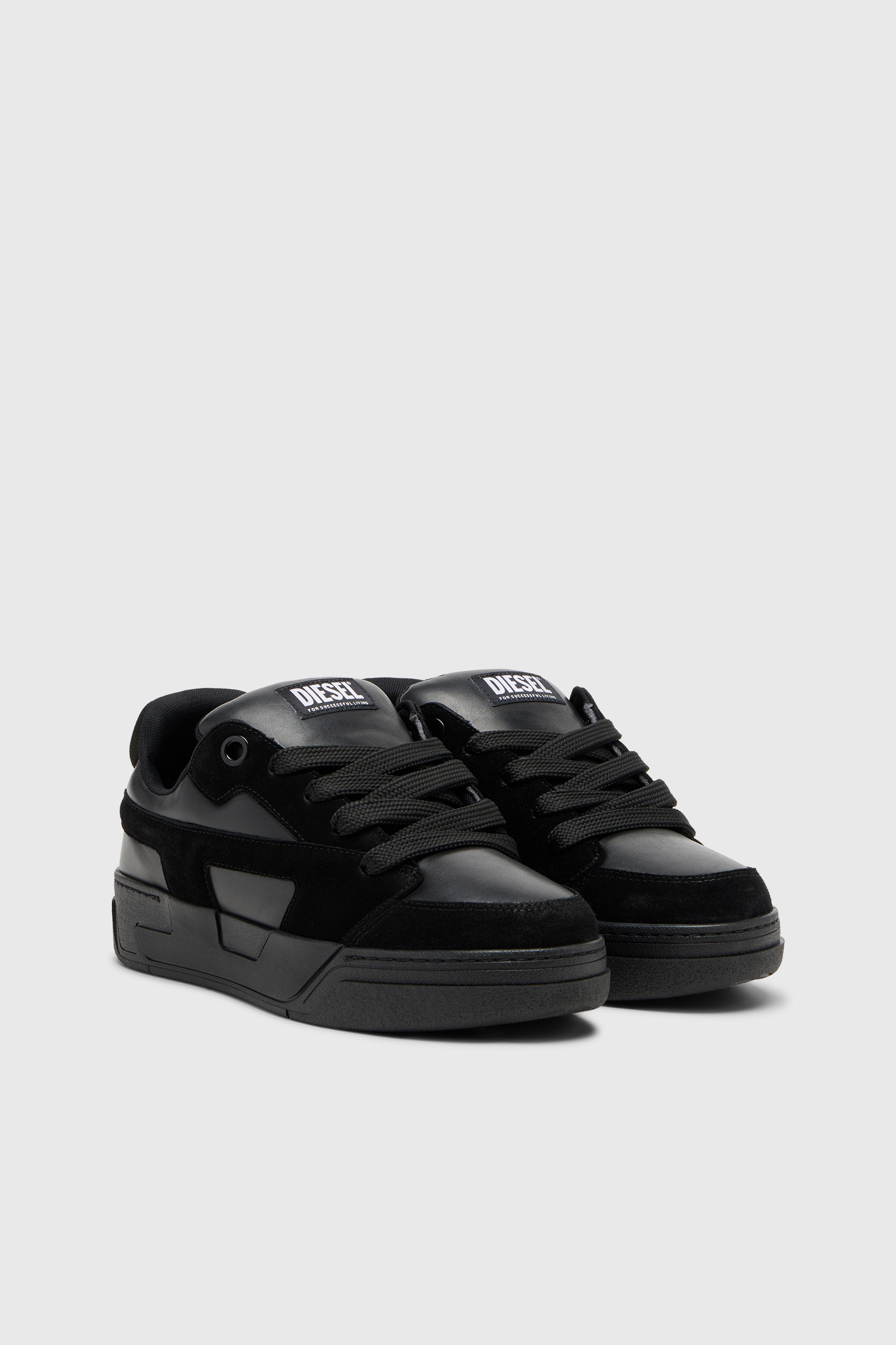 Diesel - S-D-OLLIE LOW, Male's ローカットスニーカー in ブラック - 2