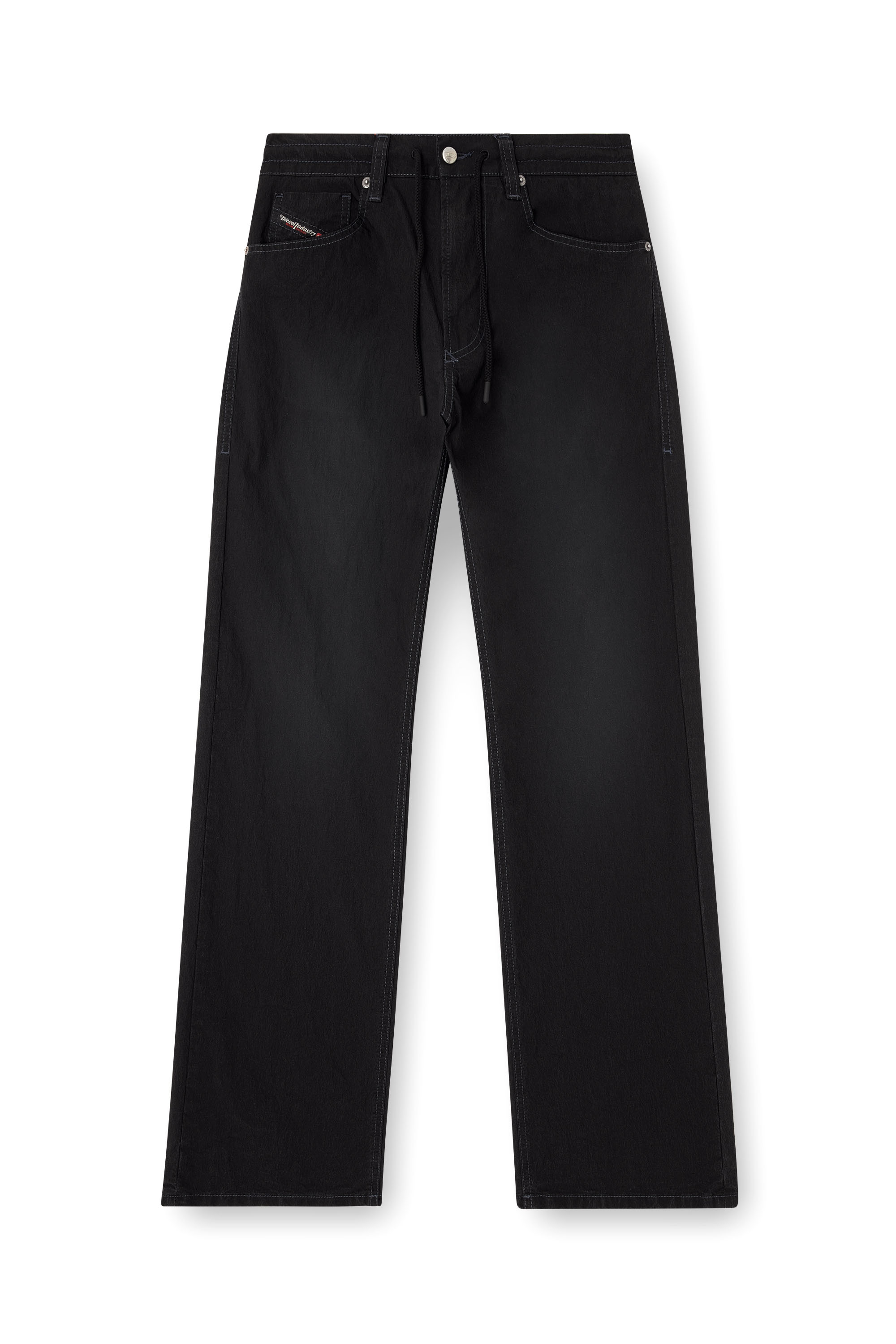 Diesel - Male's Relaxed 2080 D-Reel Joggjeans® 068SJ, ブラック/ダークグレー - 3