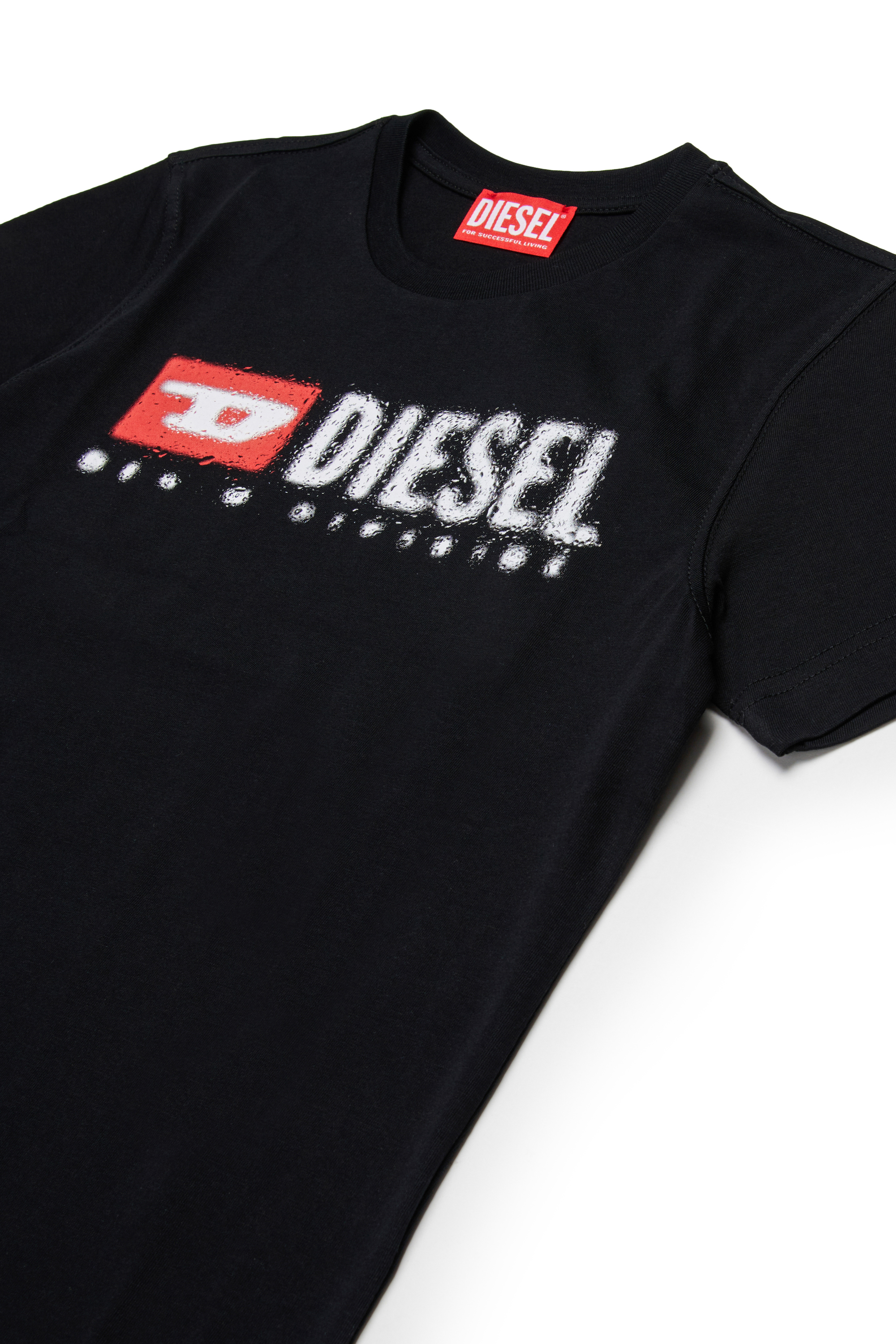 Diesel - TADJUSTK14, Male's Tシャツ in ブラック - 3