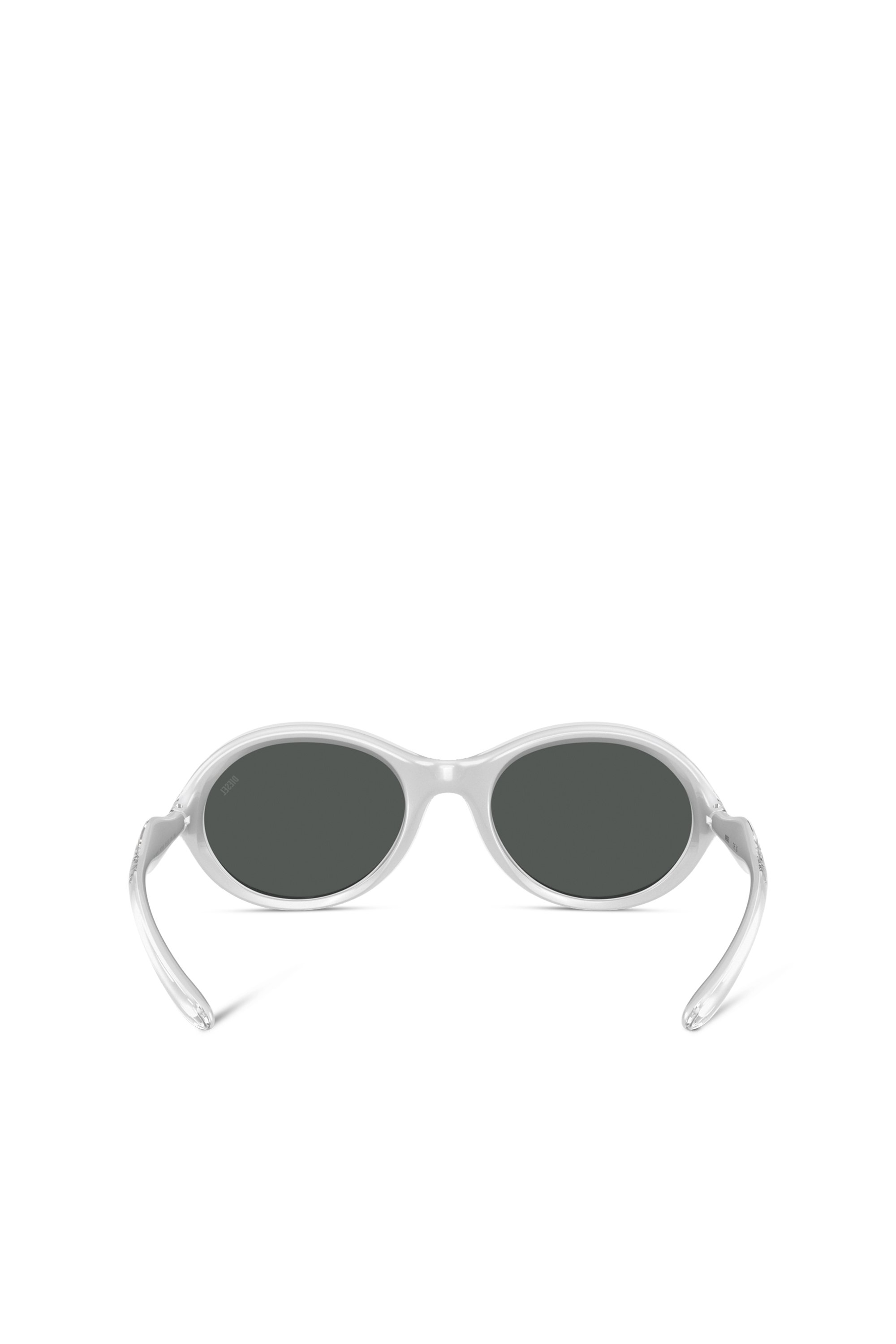 Diesel - 0DL3009U, Unisex's Oval sunglasses in グレー - 4