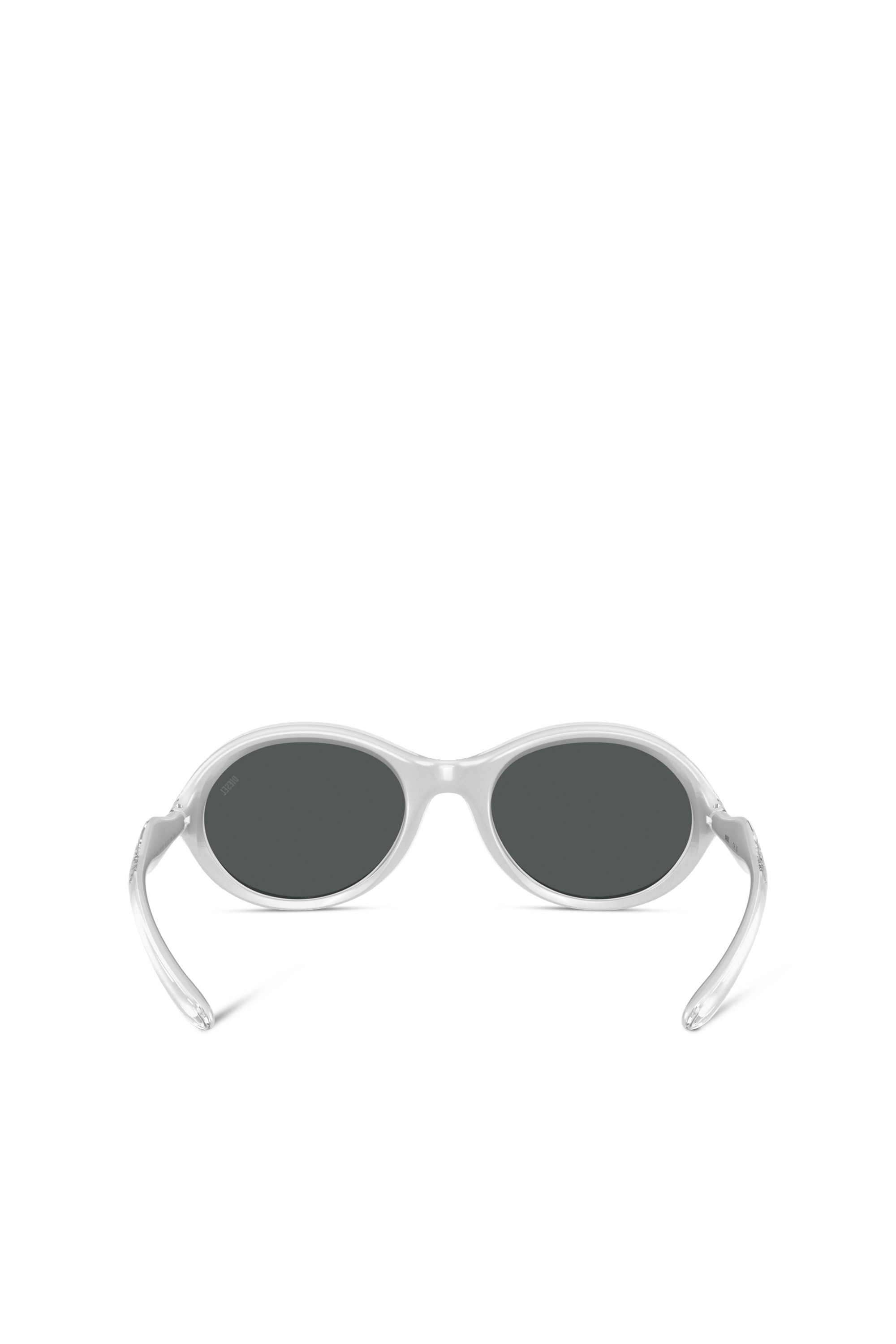 Diesel - 0DL3009U, Unisex's Oval sunglasses in グレー - 3