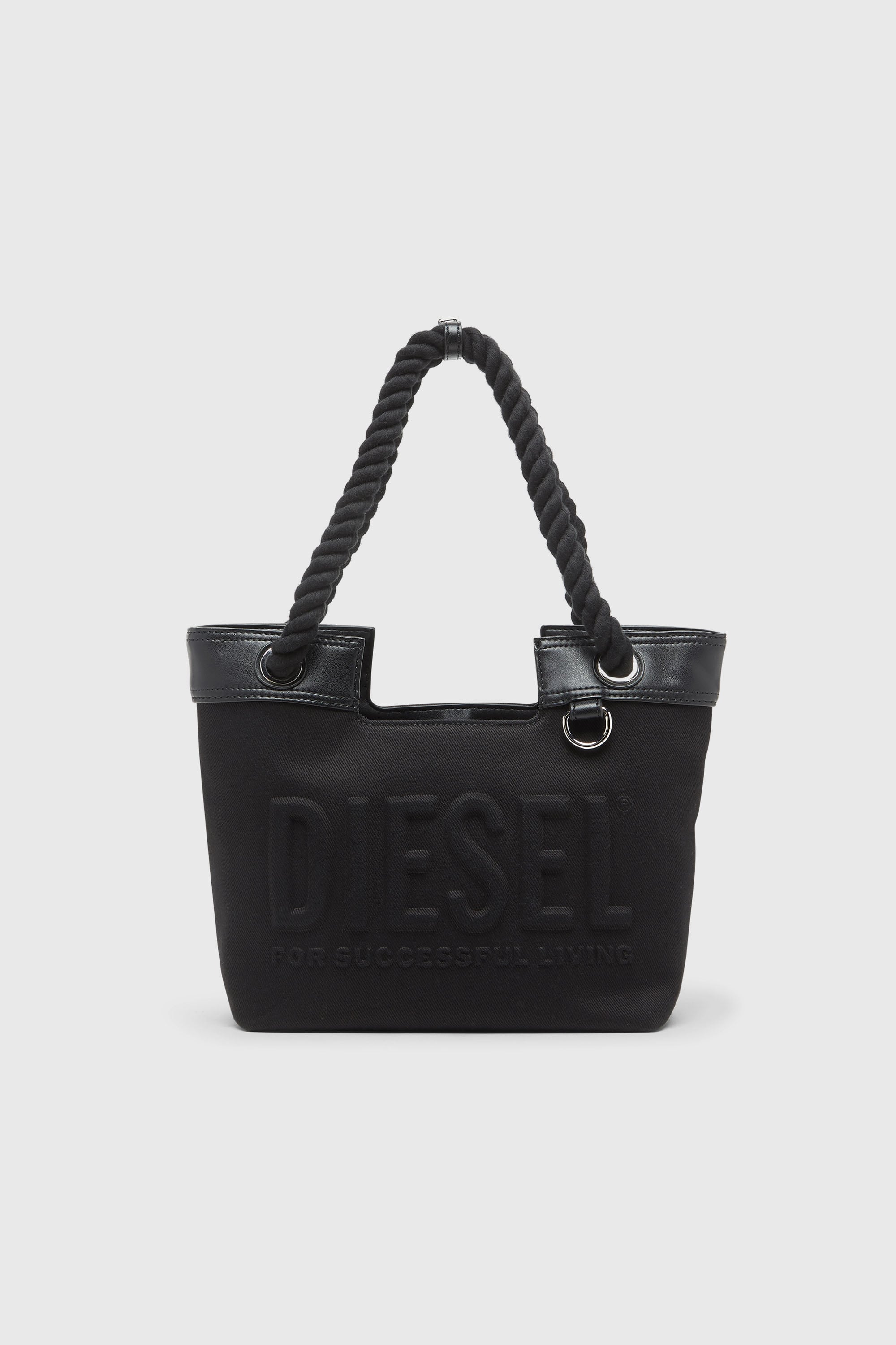 Diesel - DSL 3D SHOPPER XS, Female's ショッパーバッグ XS in ブラック - 1