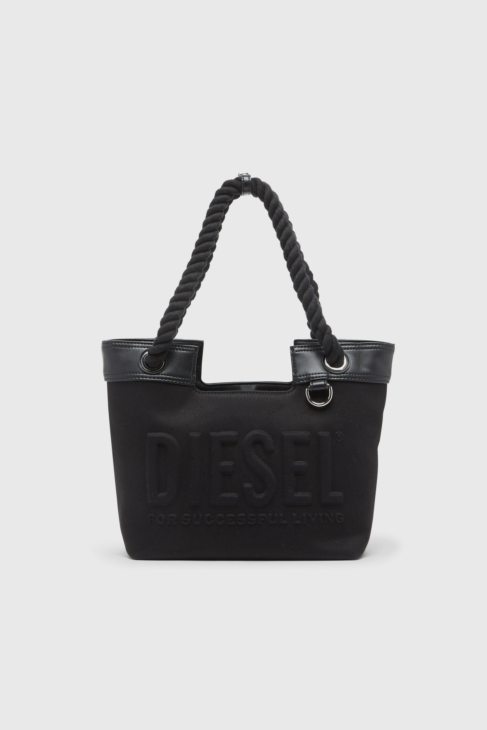 Diesel - DSL 3D SHOPPER XS, Female's ショッパーバッグ XS in ブラック - 1