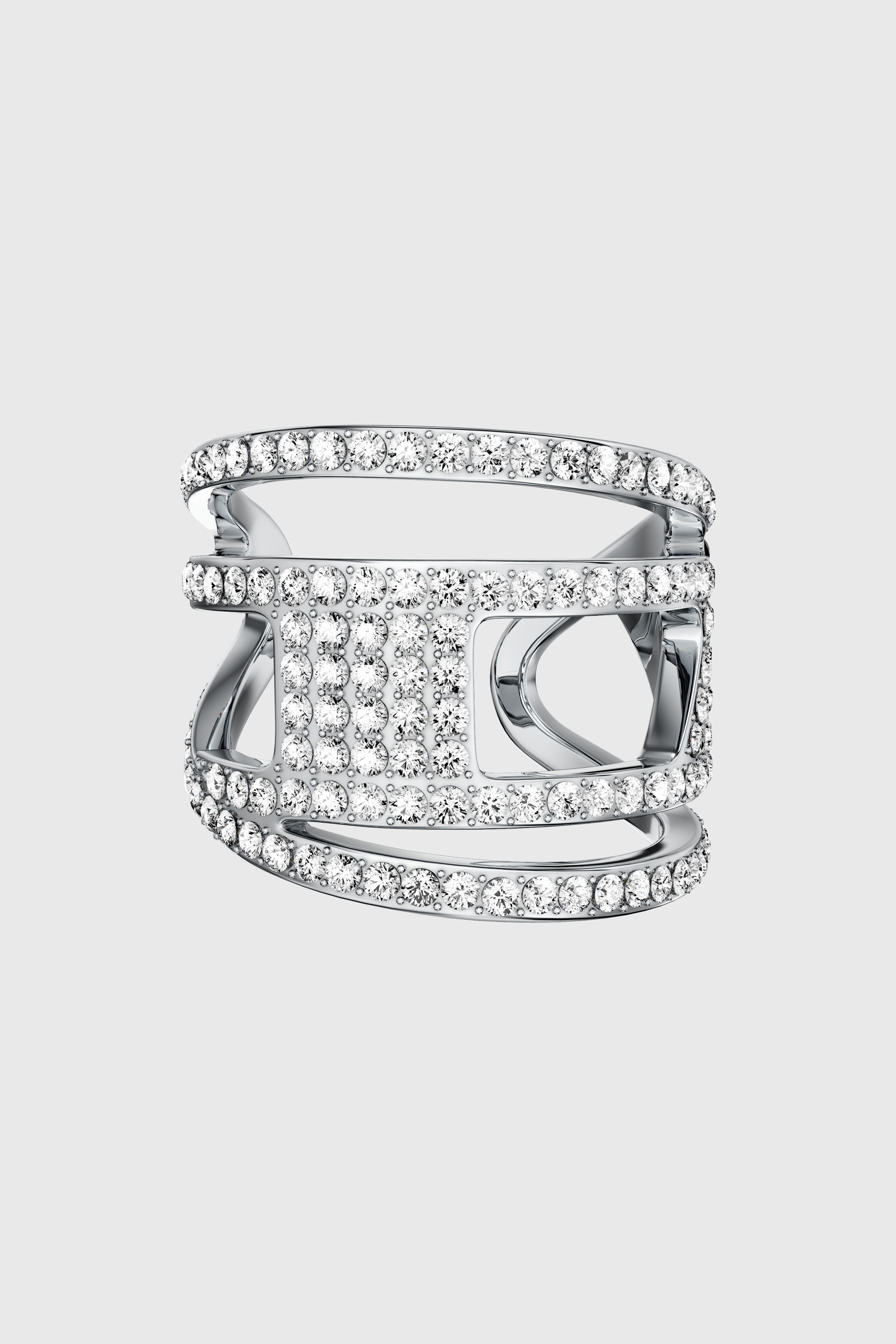 Diesel - DX1705040 JEWELLERY, Unisex's リング in シルバー - 4