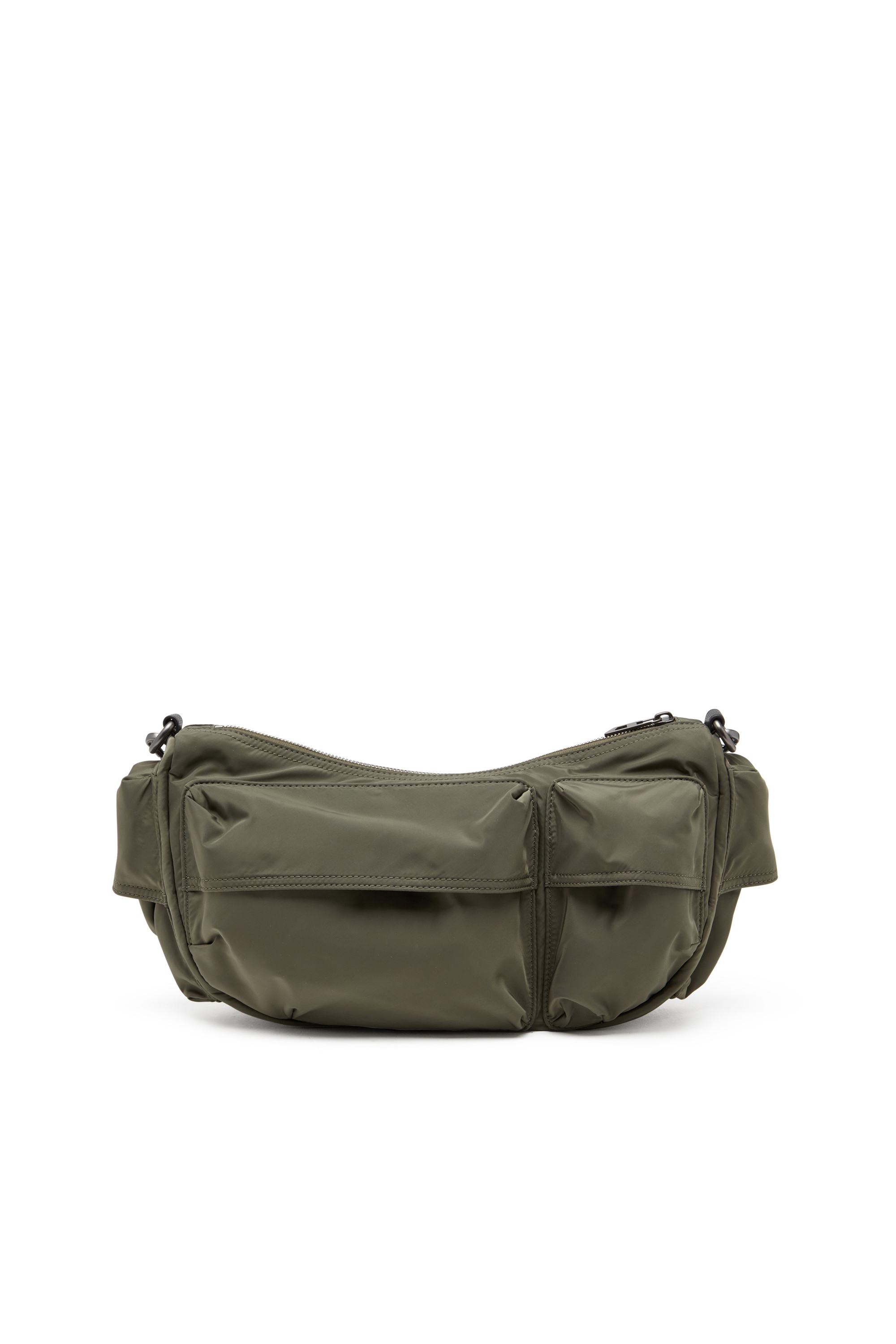 Diesel - MULTI-PKTS SHOULDER BAG X, Unisex's クロスボディバッグ in グリーン - 3