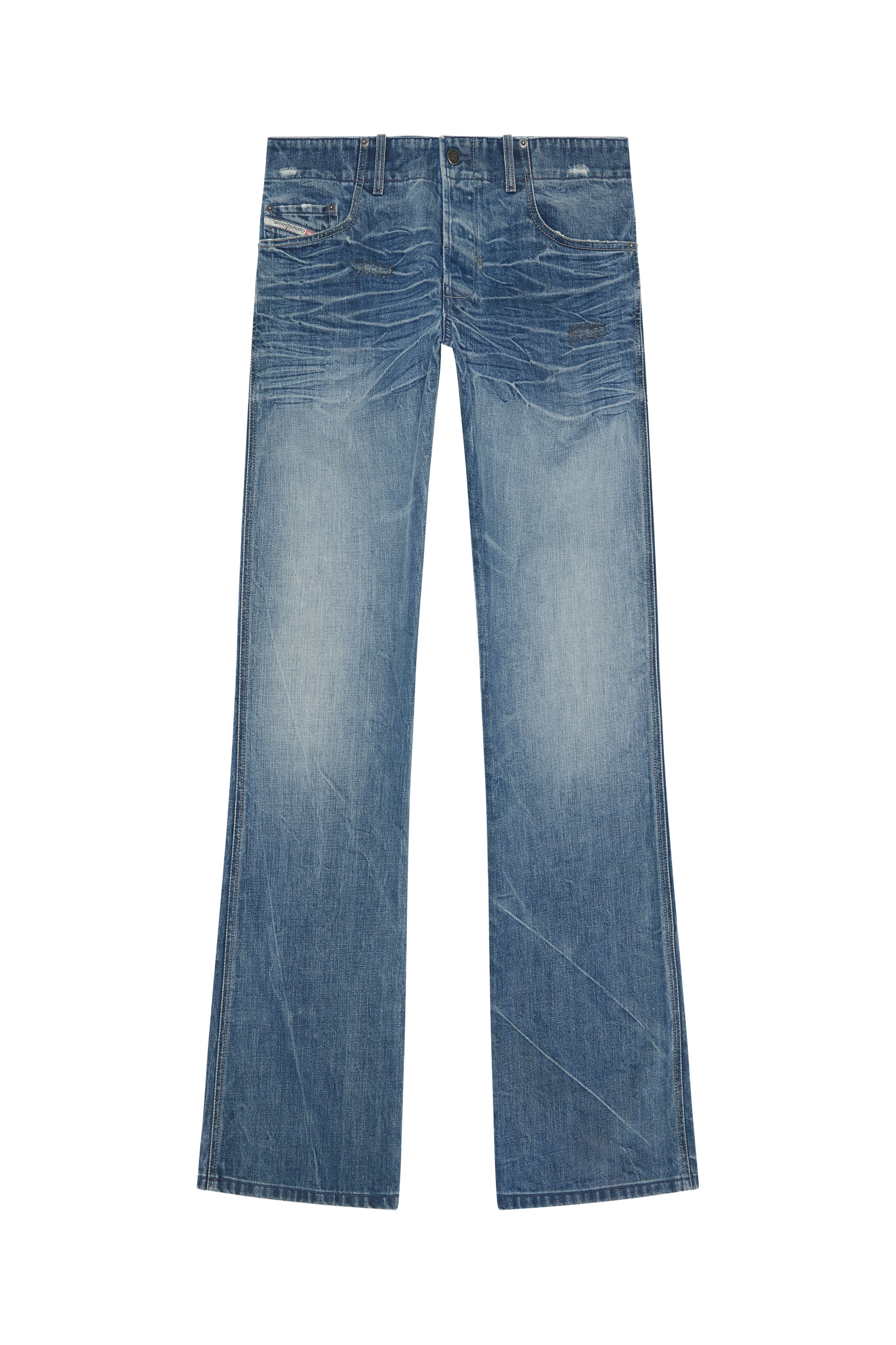 Diesel - Bootcut Jeans D-Backler 09I01, ミディアムブルー - Image 5