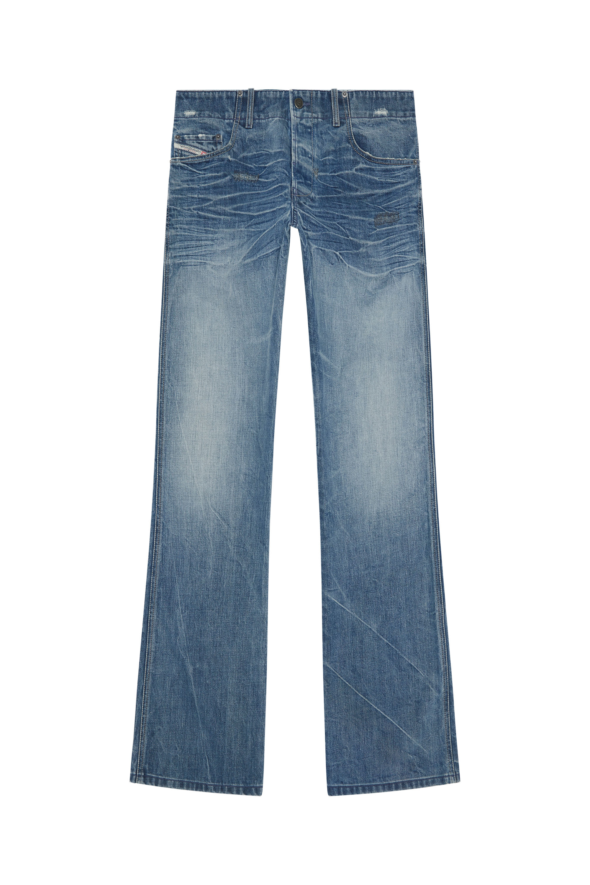 Diesel - Bootcut Jeans D-Backler 09I01, ミディアムブルー - Image 3