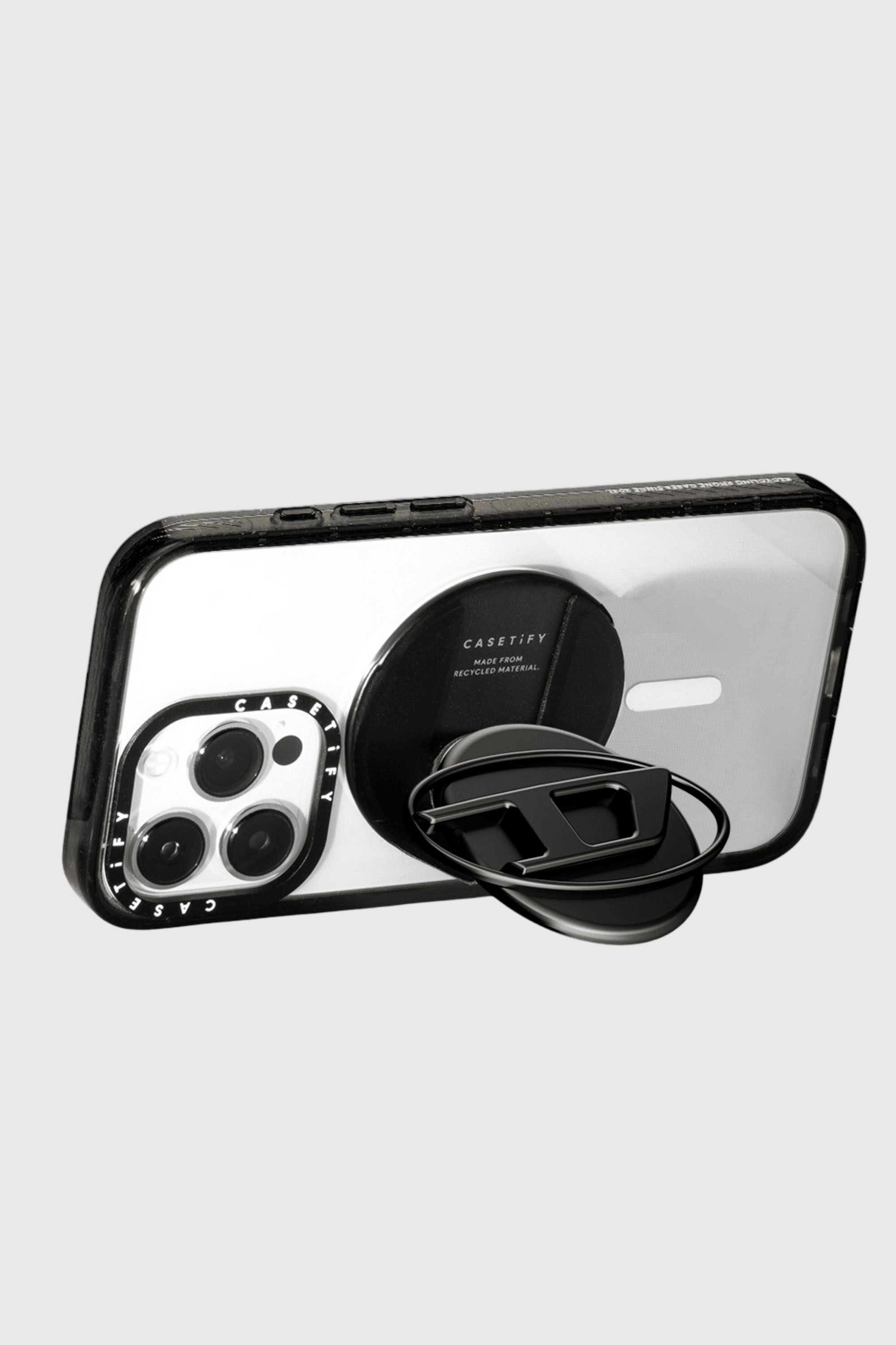 Diesel - 60371 CASETIFY  GRIP STAND, Unisex's UNIVERSAL in ダークグレー - 4