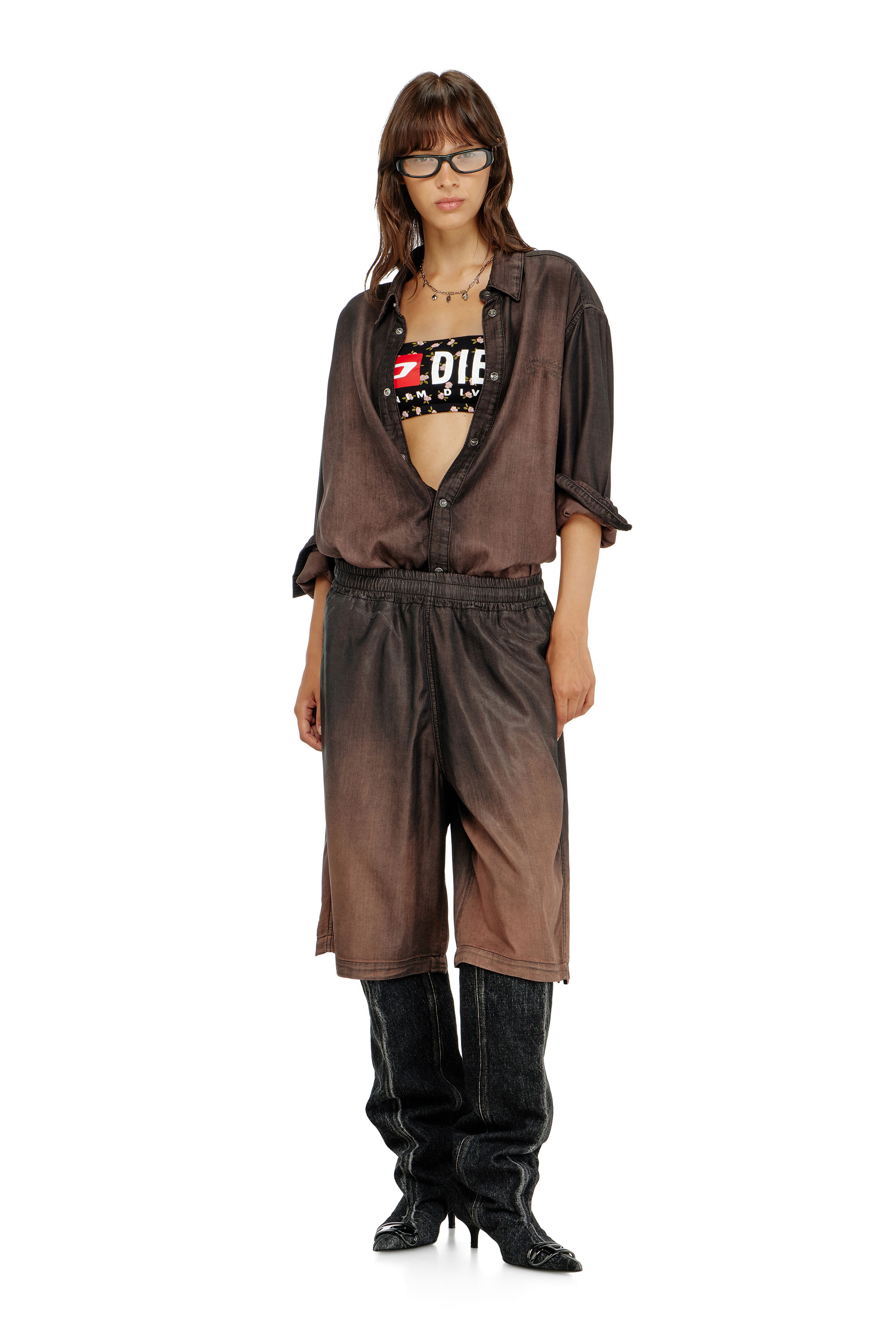 Diesel - MELANIE-C-D-CORE, Female's バンドゥブラ in ブラック - 4