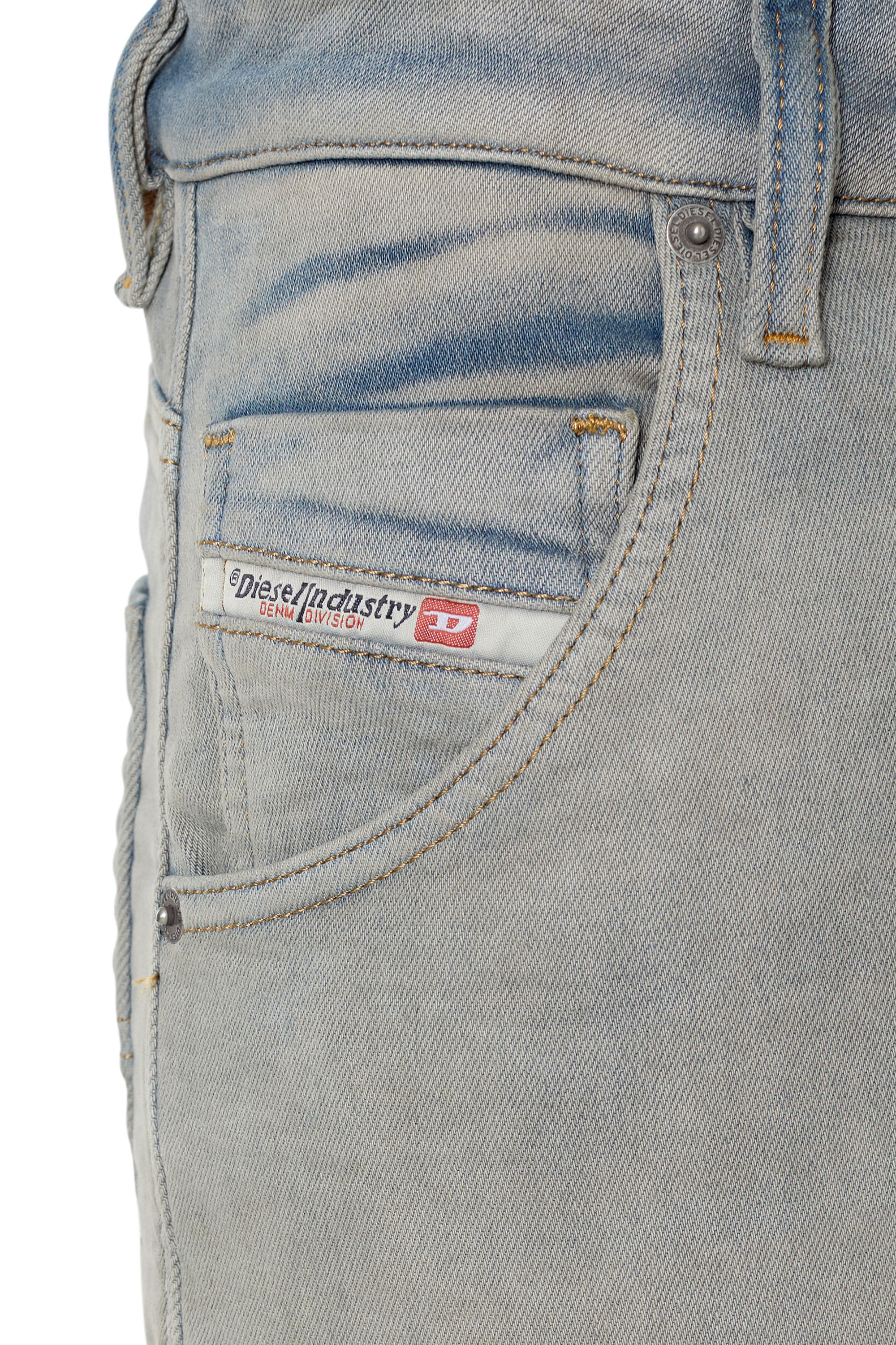 Diesel - Tapered 2030 D-Krooley Joggjeans® 068BE, ミディアムブルー - Image 3
