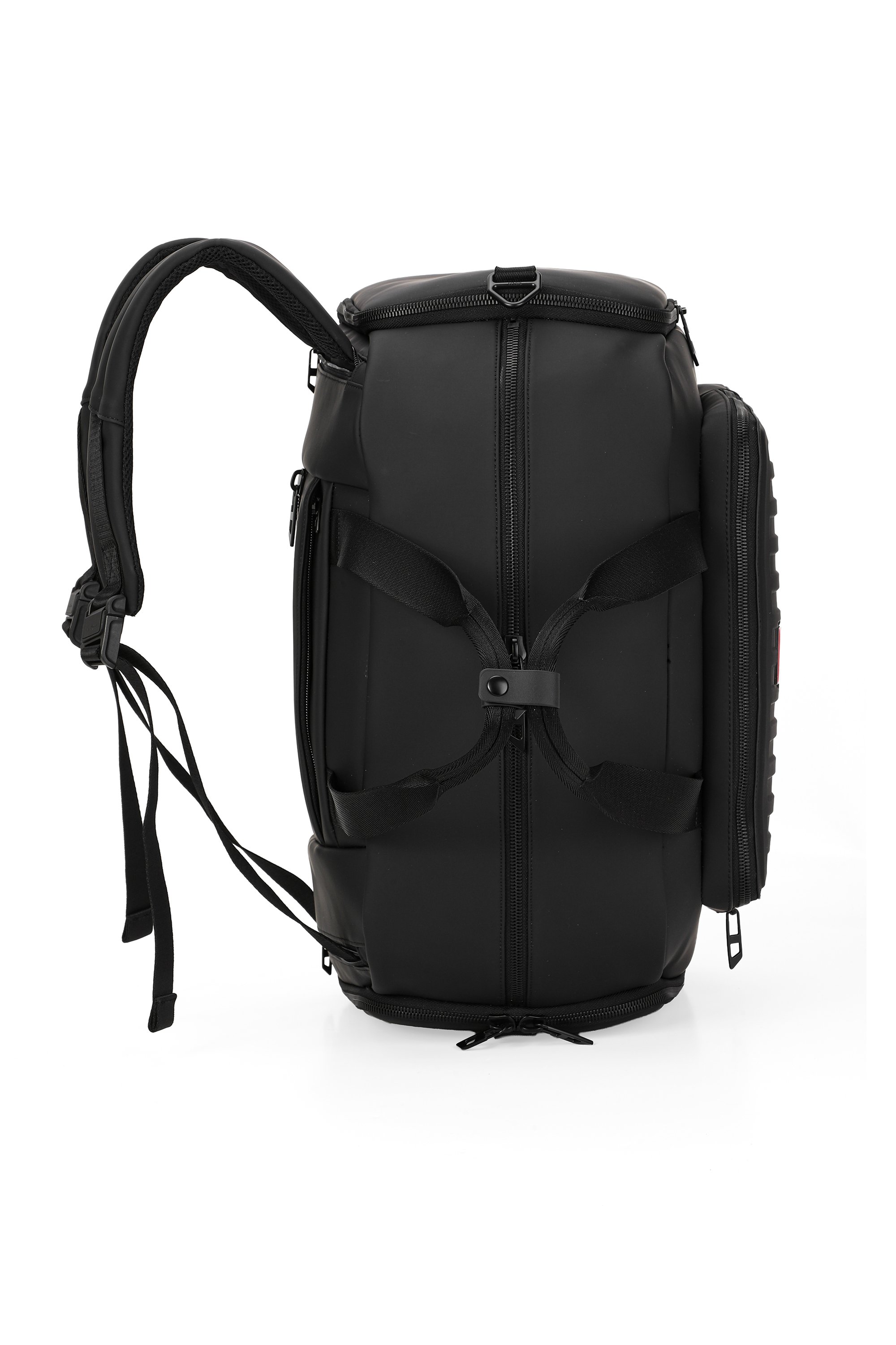 Diesel - DIESEL ALUMINUM DUFFLE- DSB004, Unisex's Pratical business duffle bag in ブラック - 4