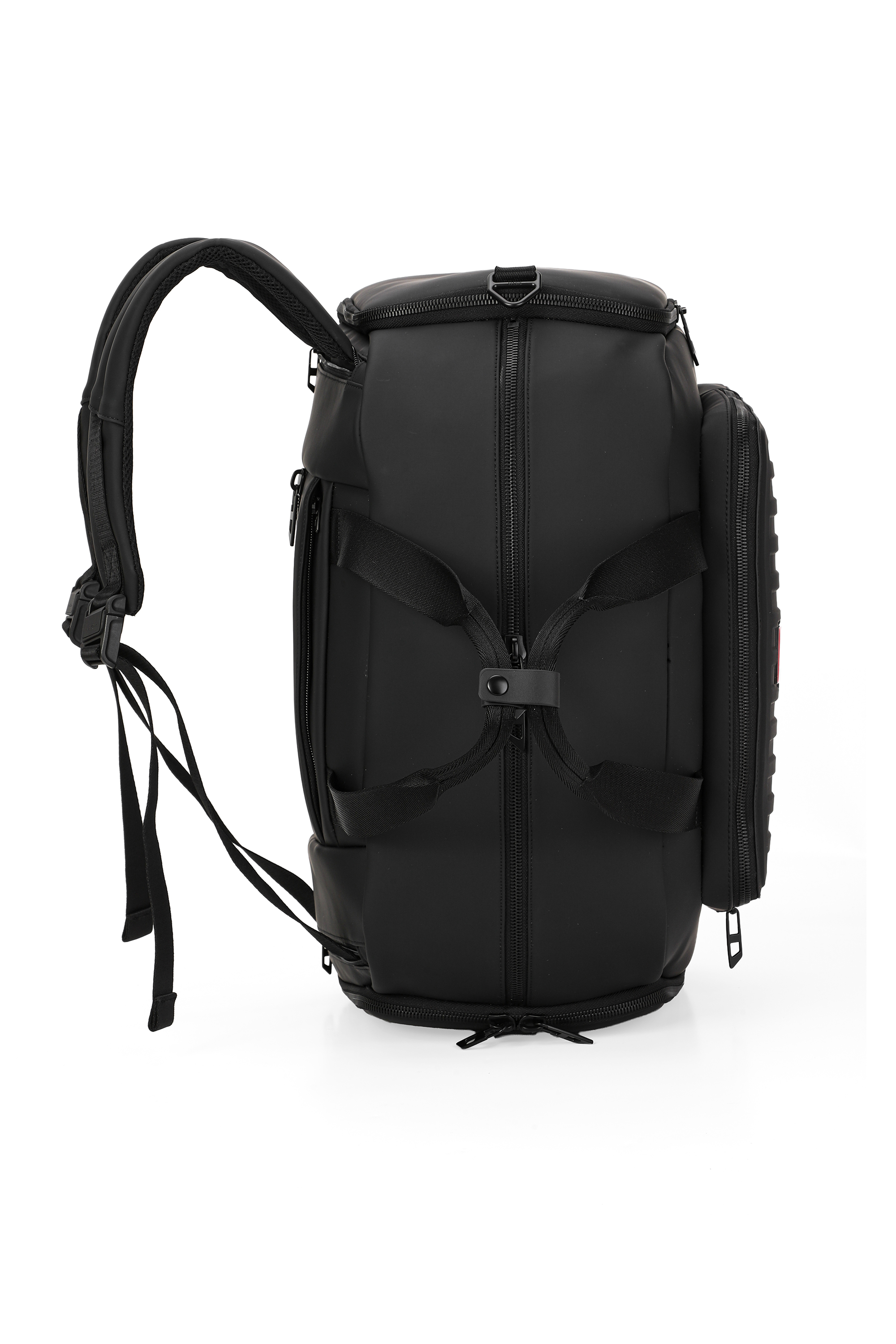 Diesel - DIESEL ALUMINUM DUFFLE- DSB004, Unisex's Pratical business duffle bag in ブラック - 3