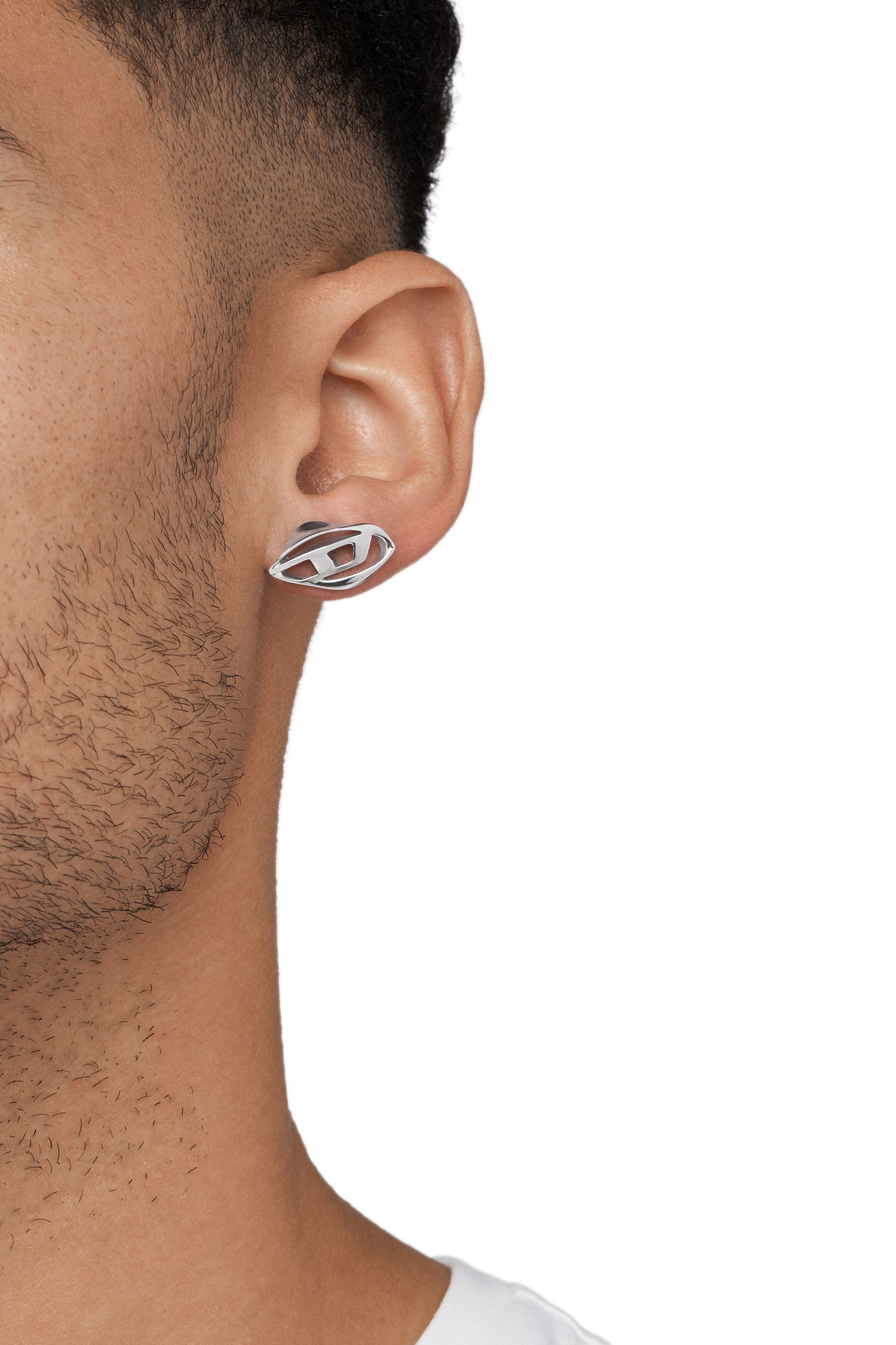 Diesel - DX1411, Unisex's ピアス（片耳用） in シルバー - 3