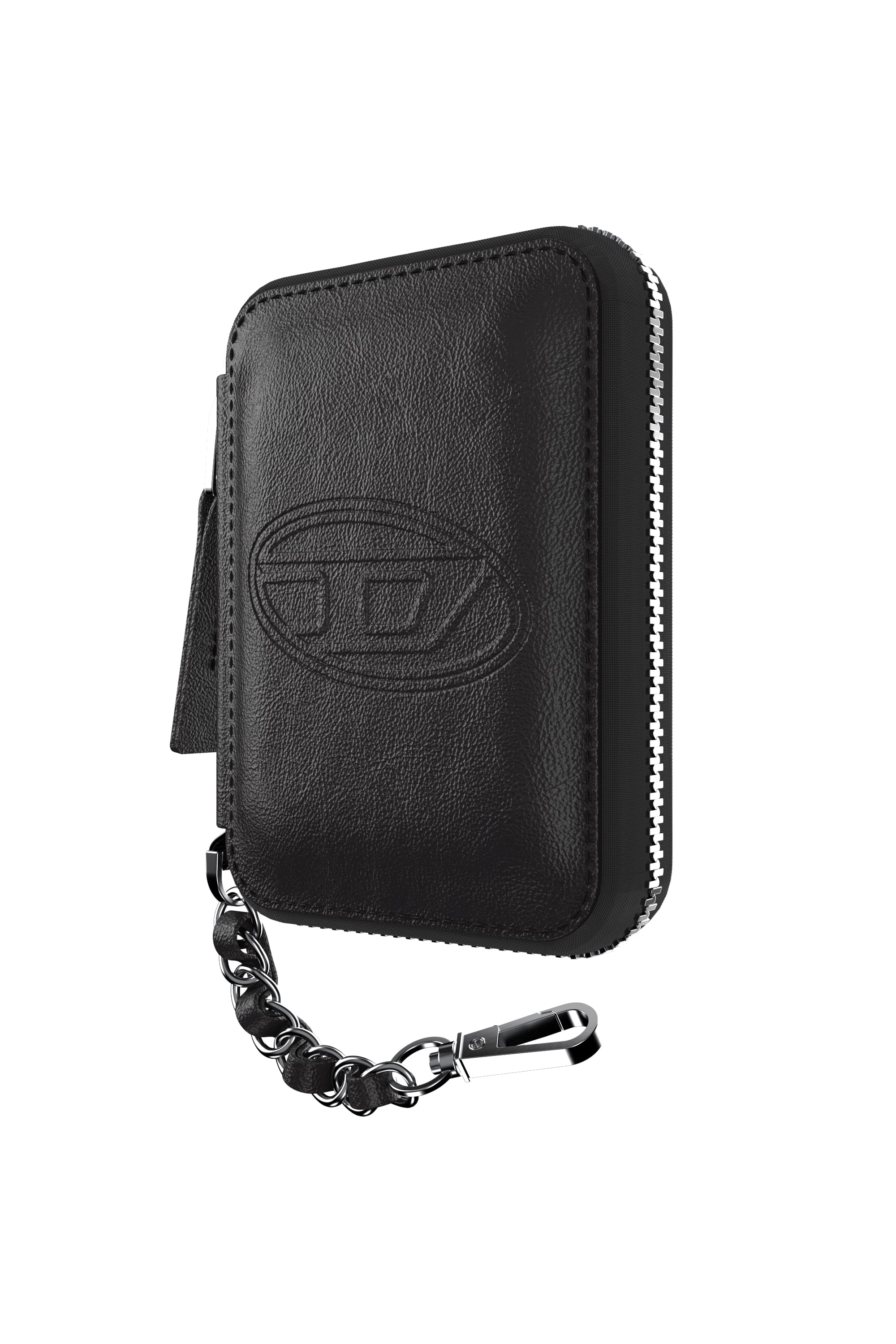 Diesel - 60667 UNIVERSAL POUCH, Unisex's Oval D MagSafe pouch in ブラック - 3
