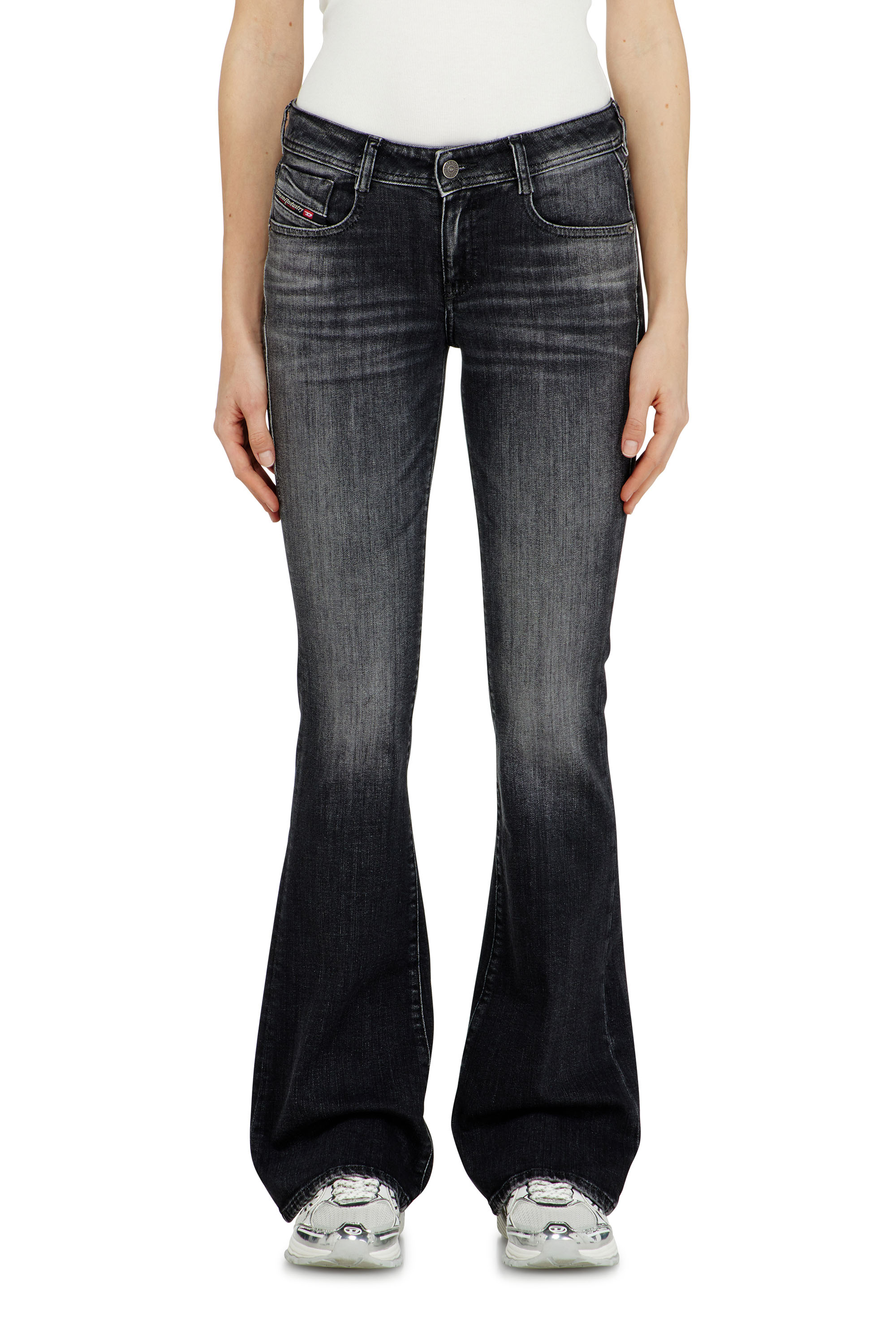 Diesel - Female's Bootcut Jeans 1969 D-Ebbey 09L98, ブラック/ダークグレー - 4