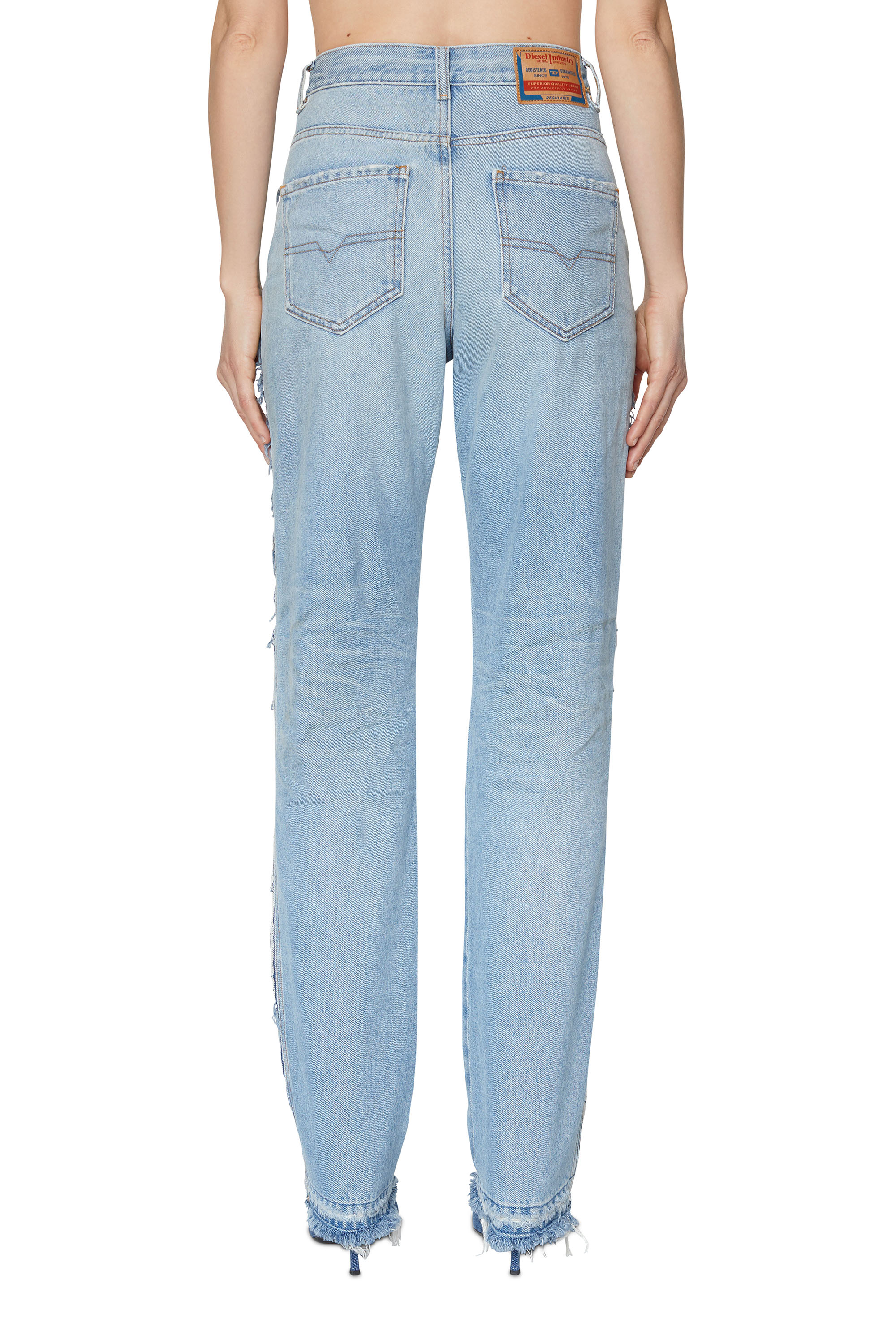 Diesel - Straight Jeans 1956 D-Tulip 09E24, ミディアムブルー - Image 2