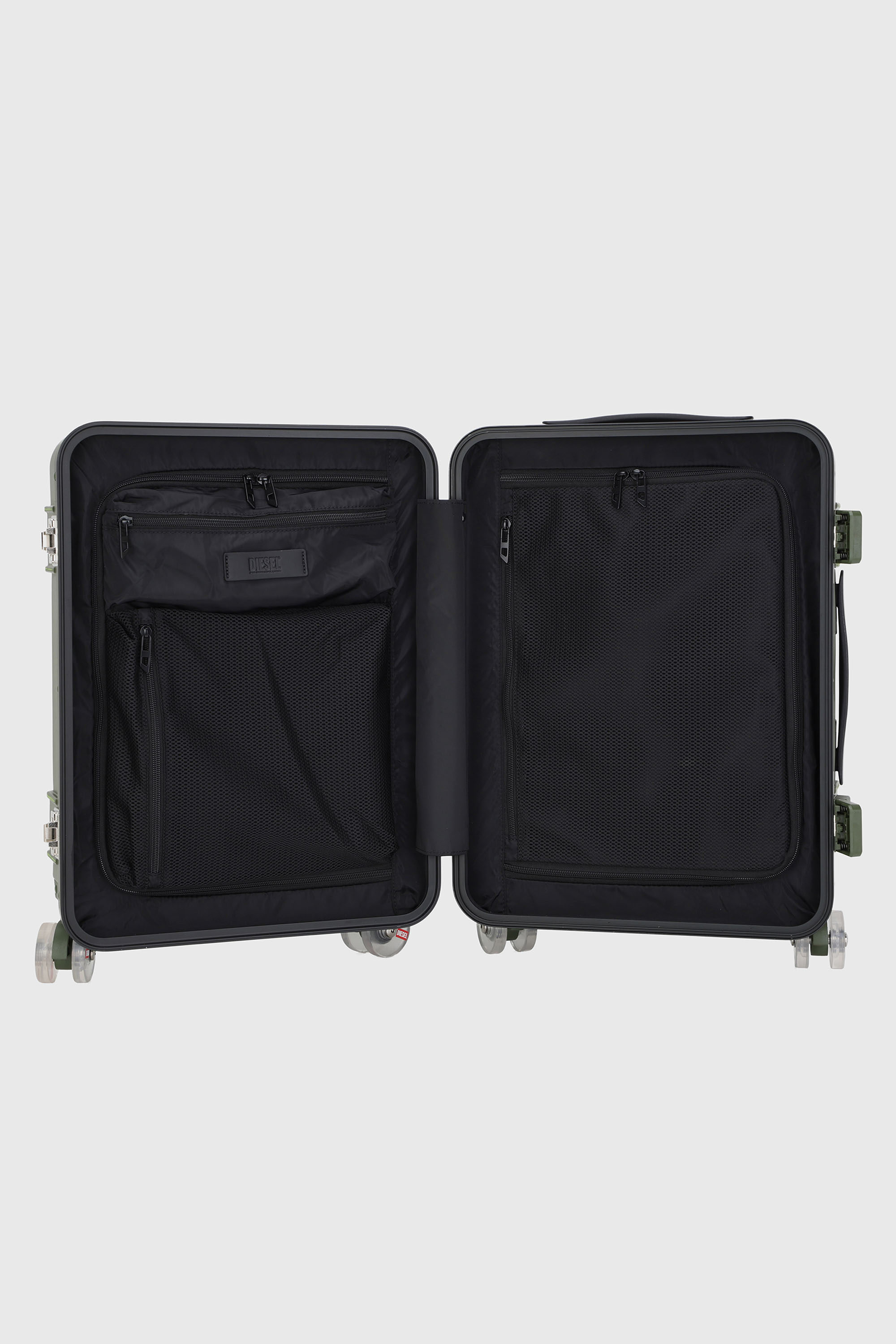 Diesel - DIESEL PC STRONG IMAGE TROLLEY- DSL003, Unisex's Rugged suitcase size S in ミリタリーグリーン - 4
