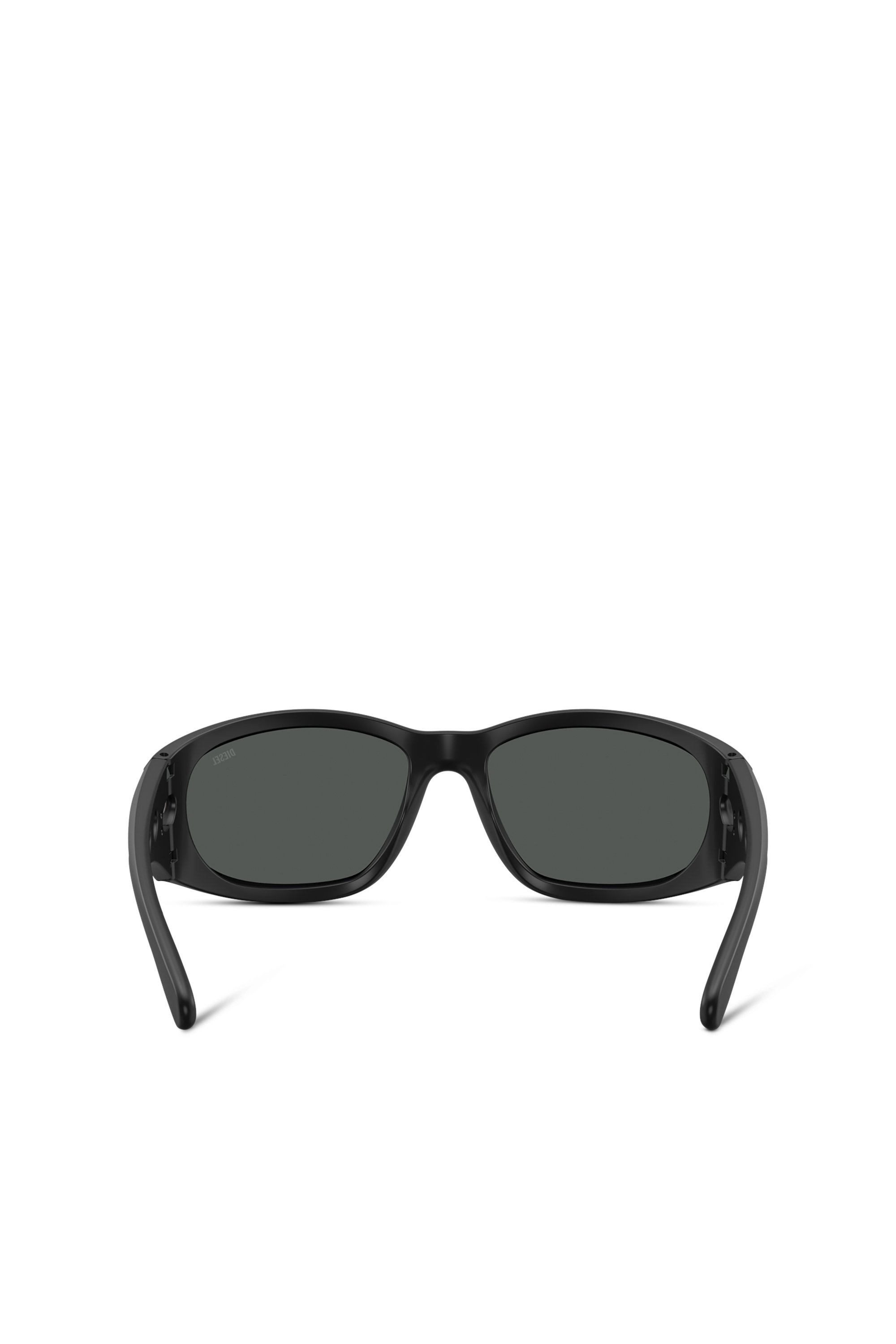 Diesel - 0DL3012U, Unisex's Rectangle sunglasses in ブラック - 4