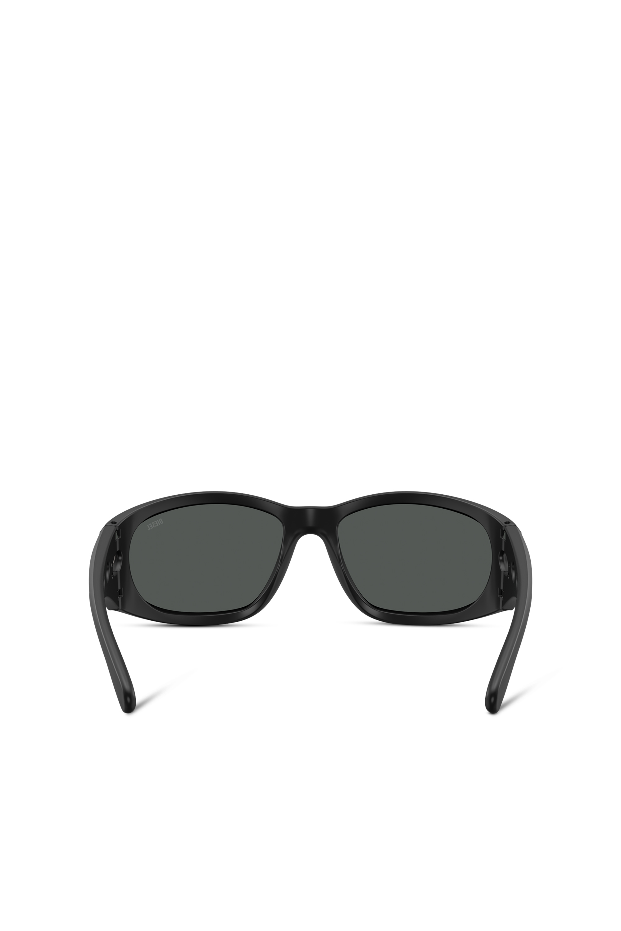 Diesel - 0DL3012U, Unisex's Rectangle sunglasses in ブラック - 3