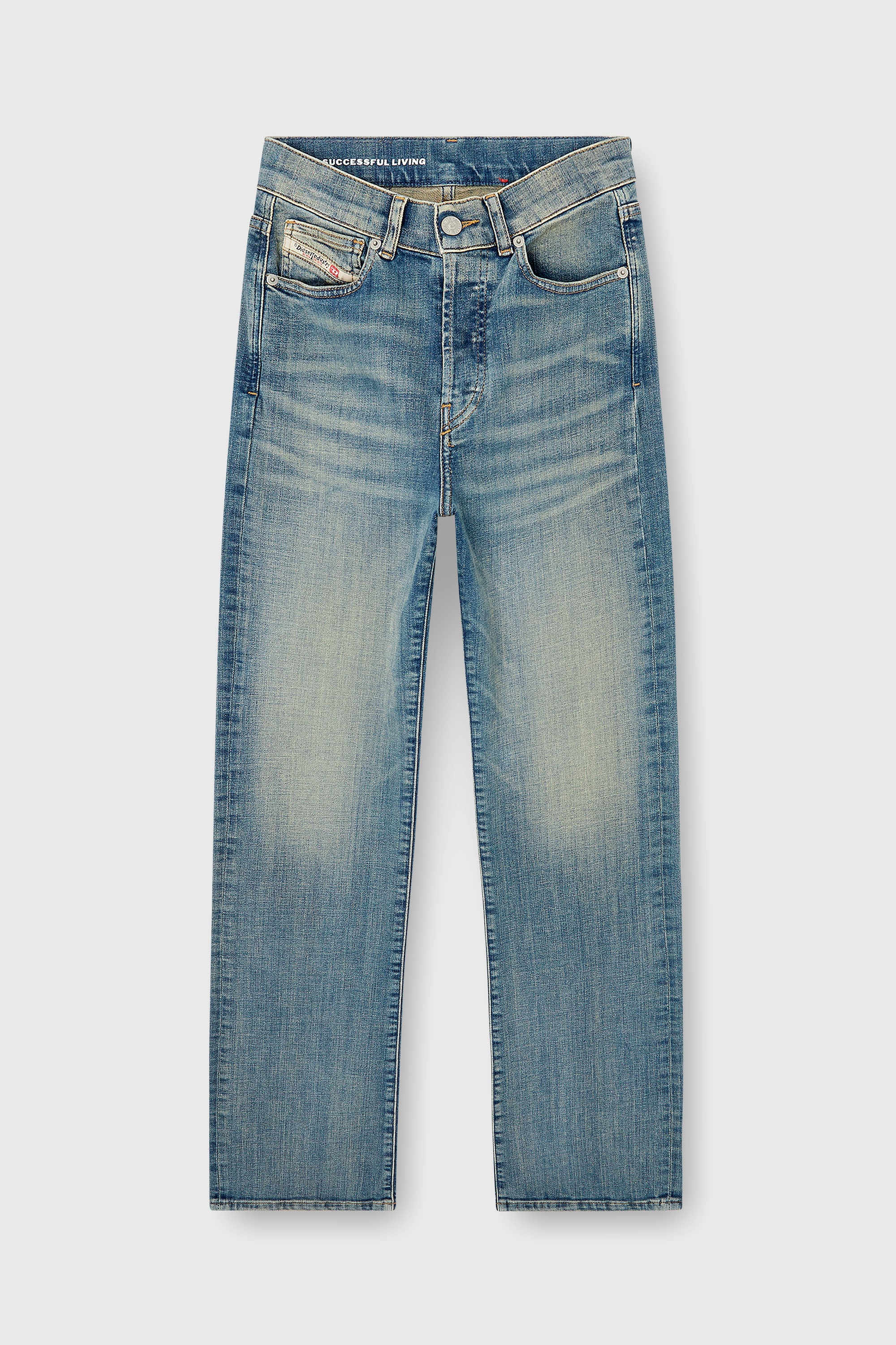 Diesel - Female's Regular Jeans 1971 D-Sent 09N32, ミディアムブルー - 2