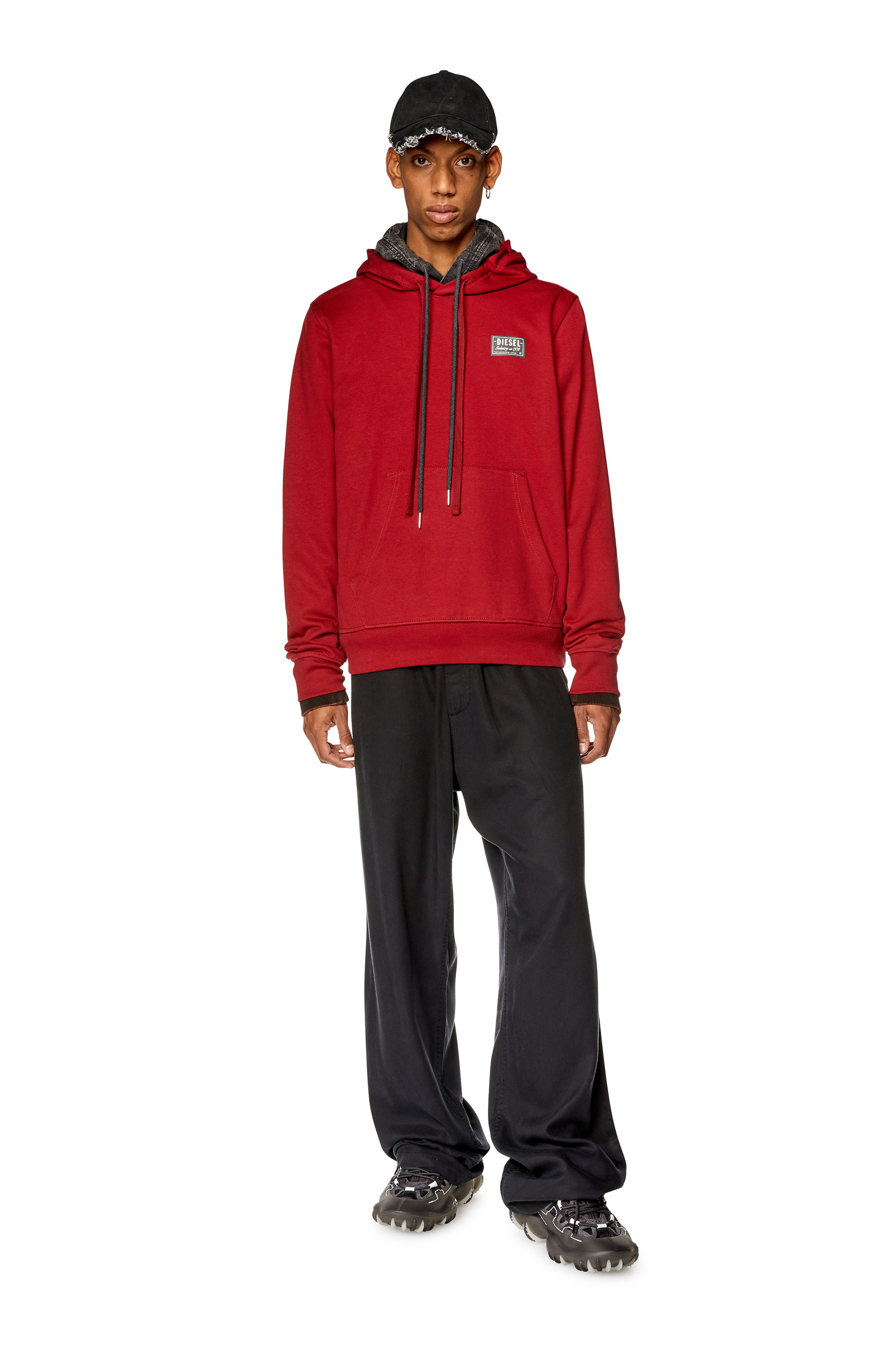 Diesel - S-GINN-HOOD-SP, レッド - Image 4
