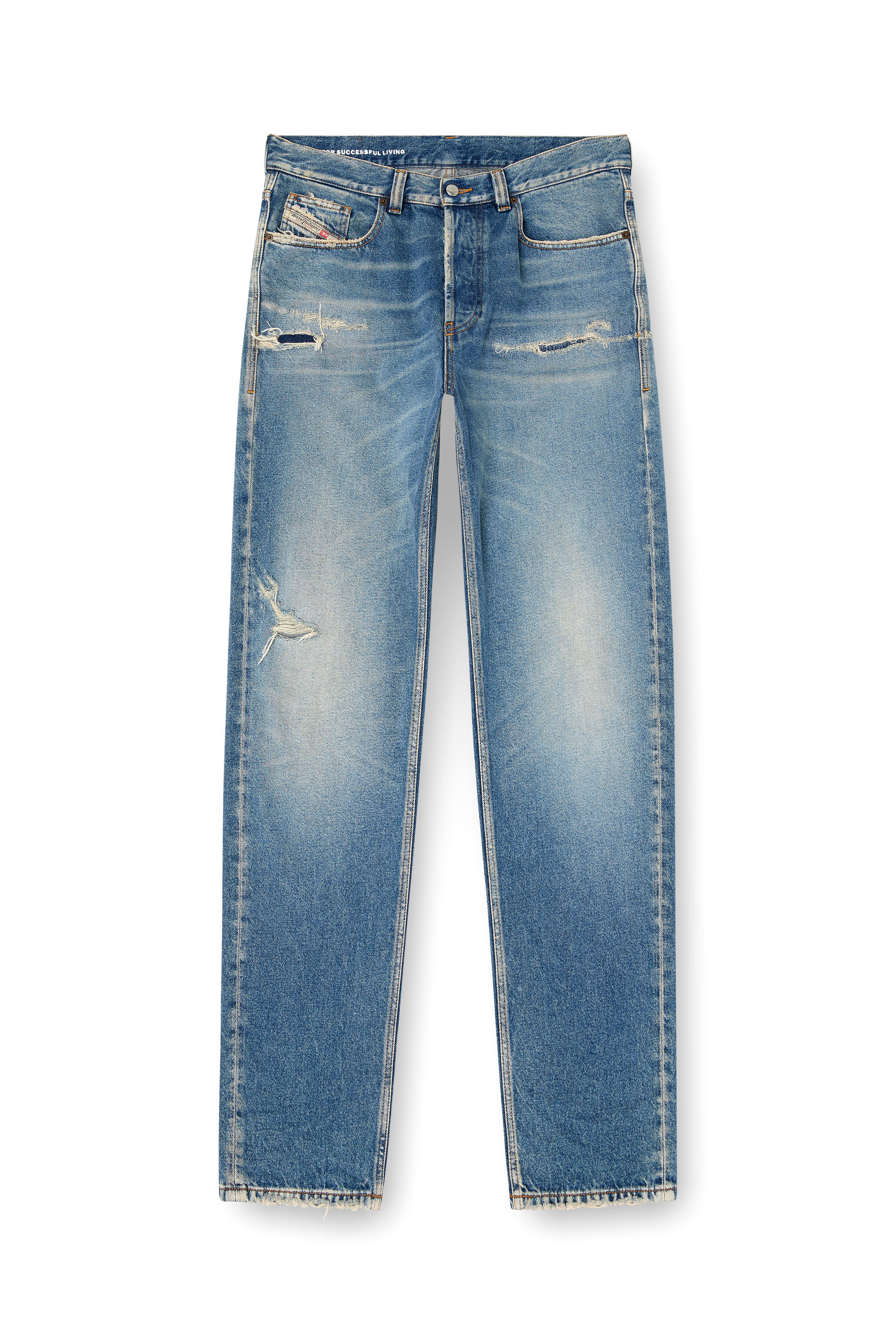 Regular Jeans 2024 D-Macs 09L43, ミディアムブルー Diesel - Male's Regular Jeans 2024 D-Macs 09L43, ミディアムブルー - 2