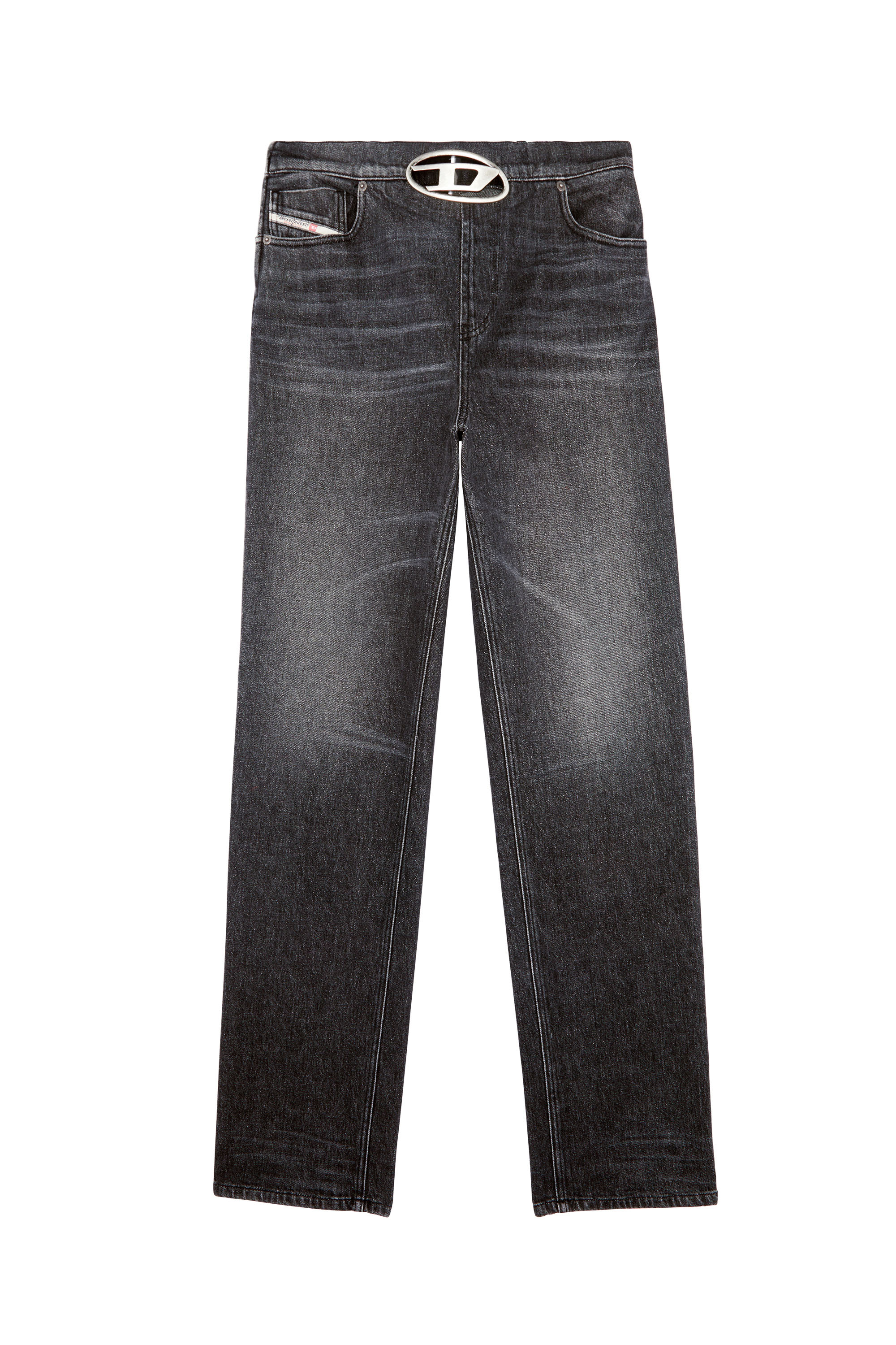 Diesel - Straight Jeans 1955 D-Rekiv 0CKAH, ブラック/ダークグレー - Image 5