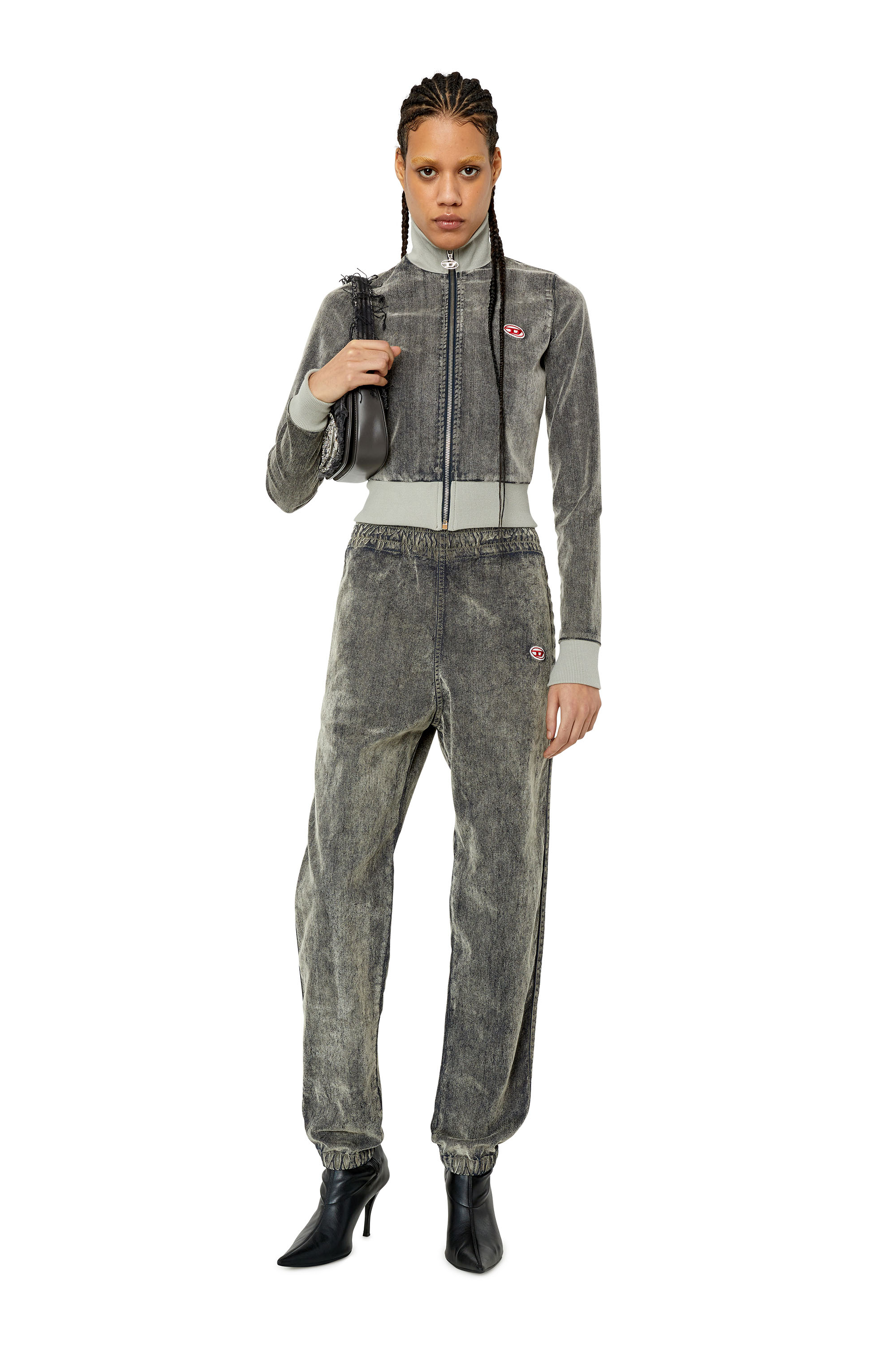Diesel - Tapered D-Lab Track Denim 068CF, ライトグレー - Image 6