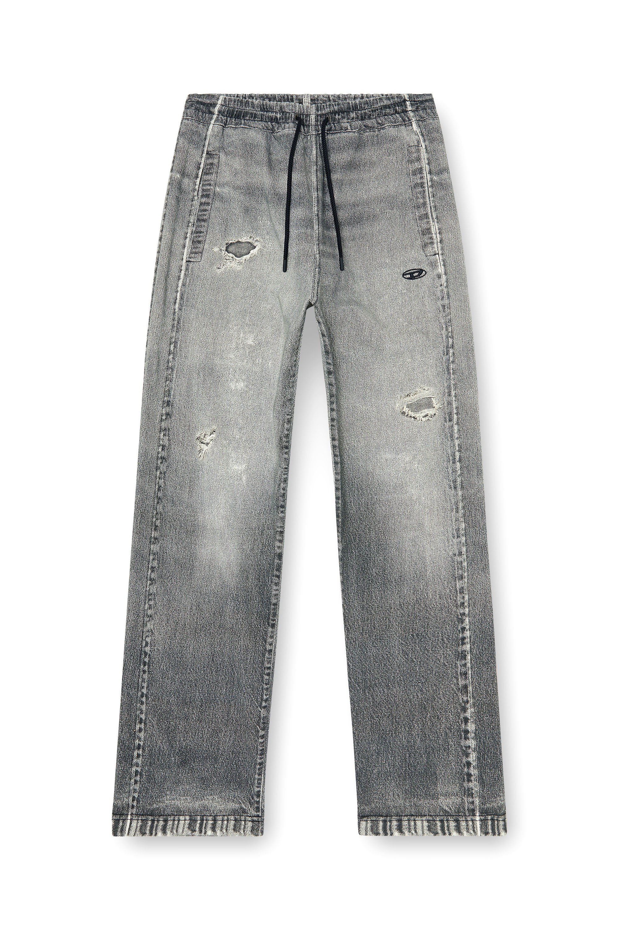 Diesel - Unisex's Relaxed D-Martyans Track Denim 068US, グレー - 2