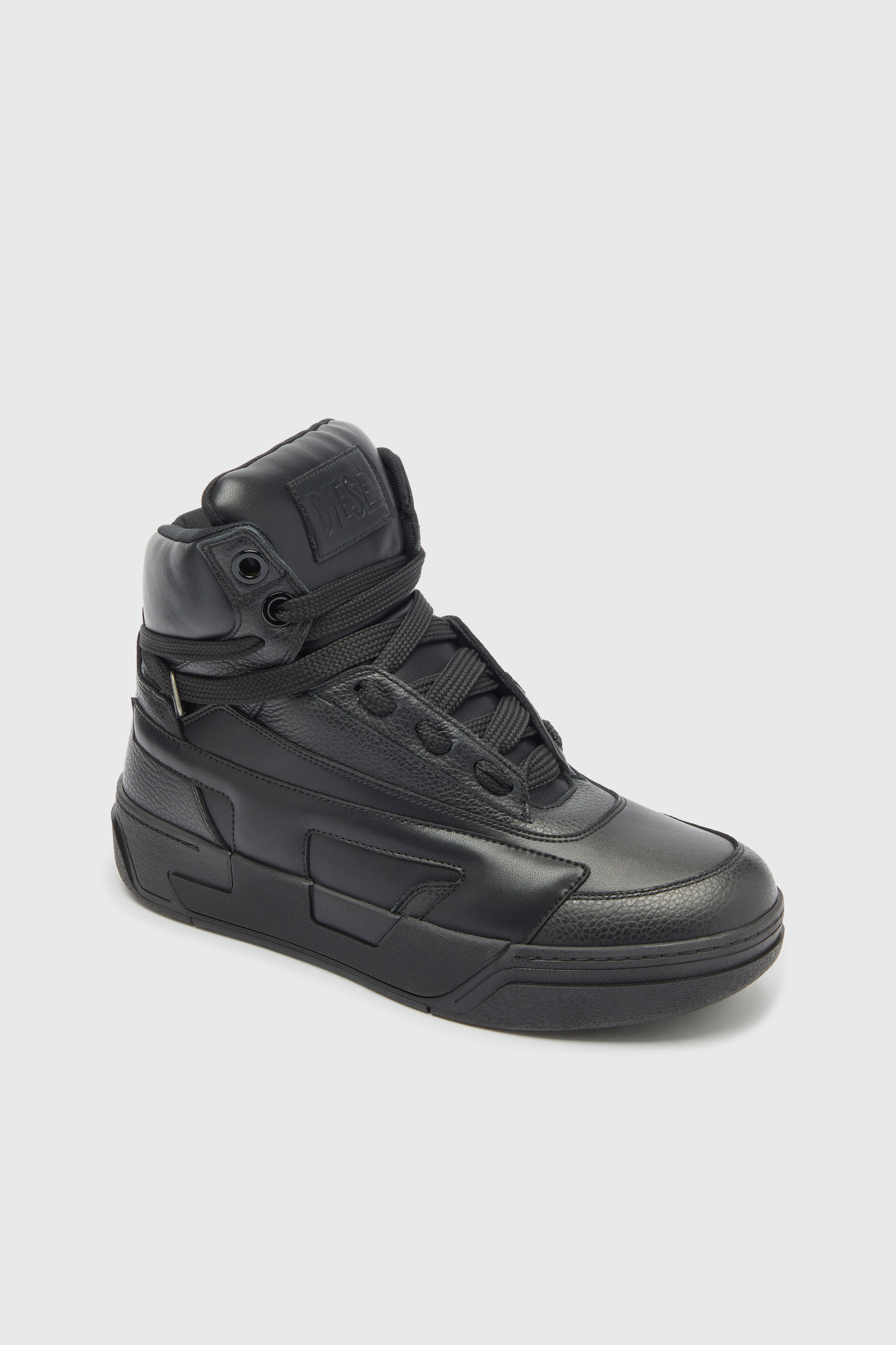Diesel - S-D-OLLIE MID, Male's ミッドカットスニーカー in ブラック - 6