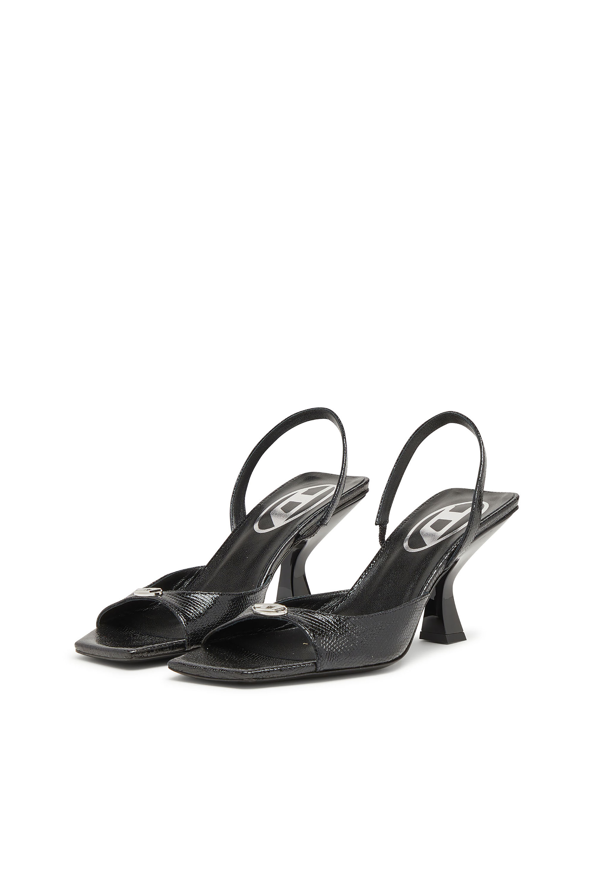 Diesel - D-AMBER 75 SANDAL, Female's サンダル in ブラック - 8