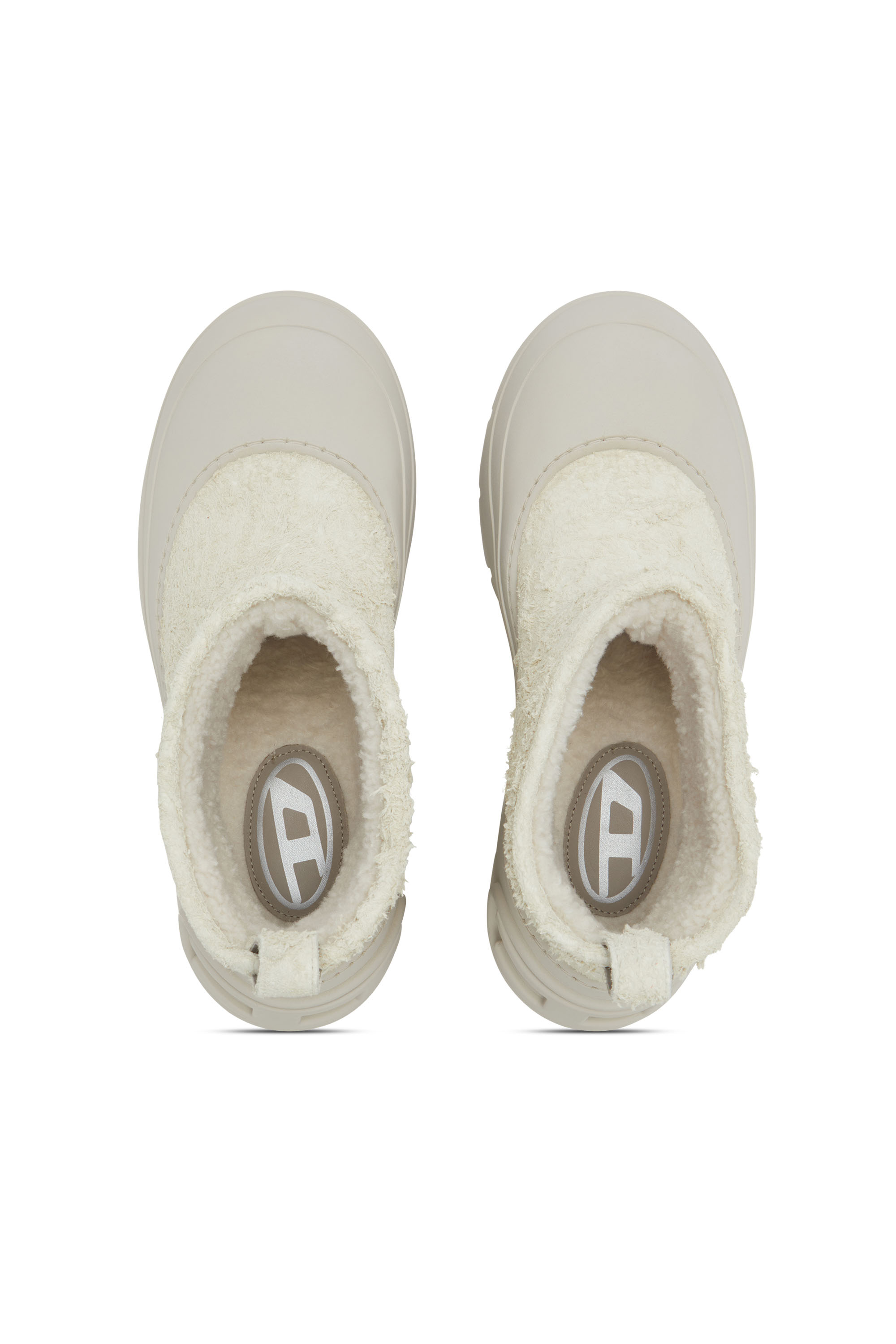 Diesel - D-DONALD MONTONE, Male's アンクルブーツ in ホワイト/グレー - 5