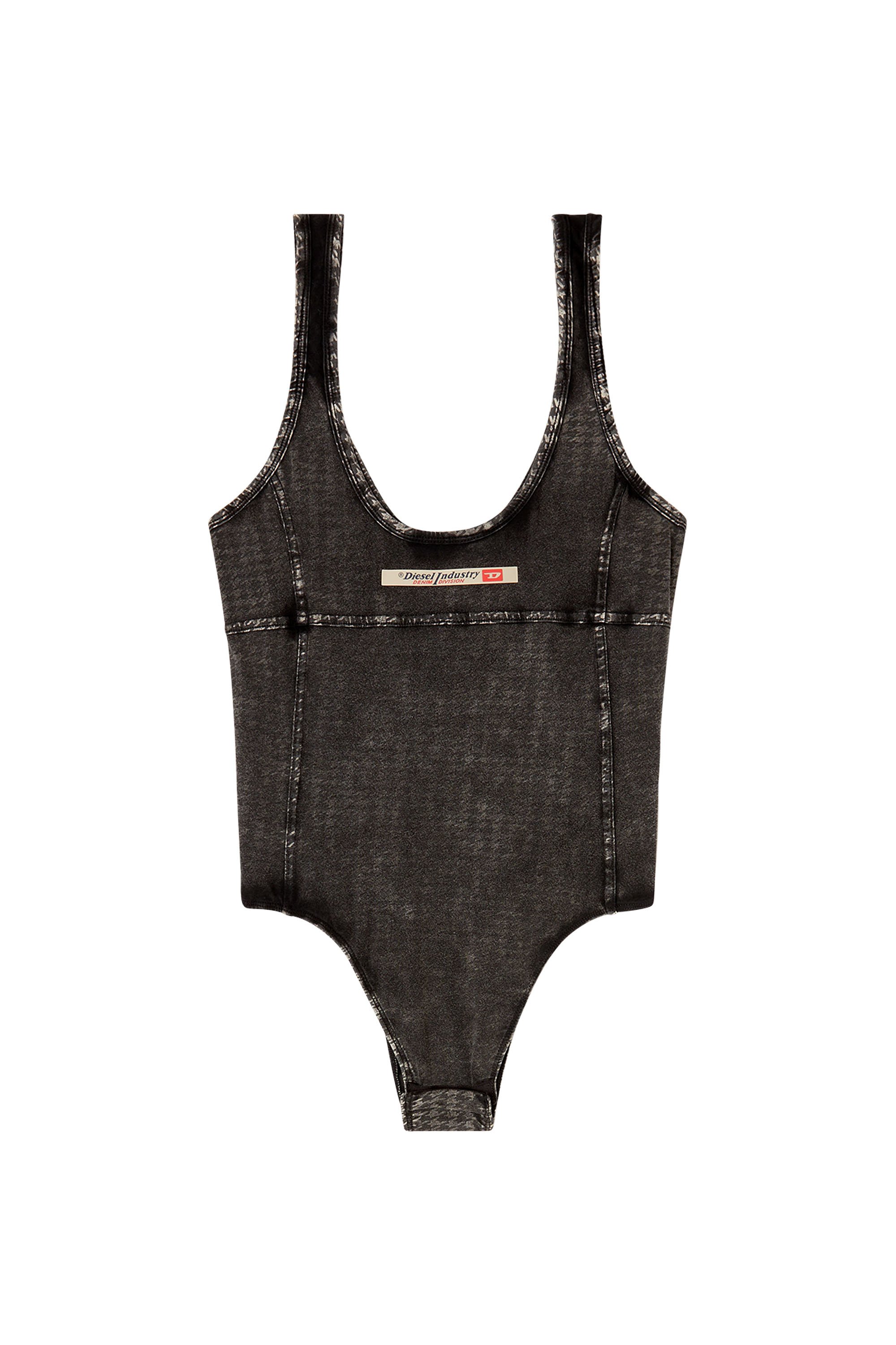 Diesel - PHOEBE-DNM, Female's ボディスーツ in ダークグレー - 4