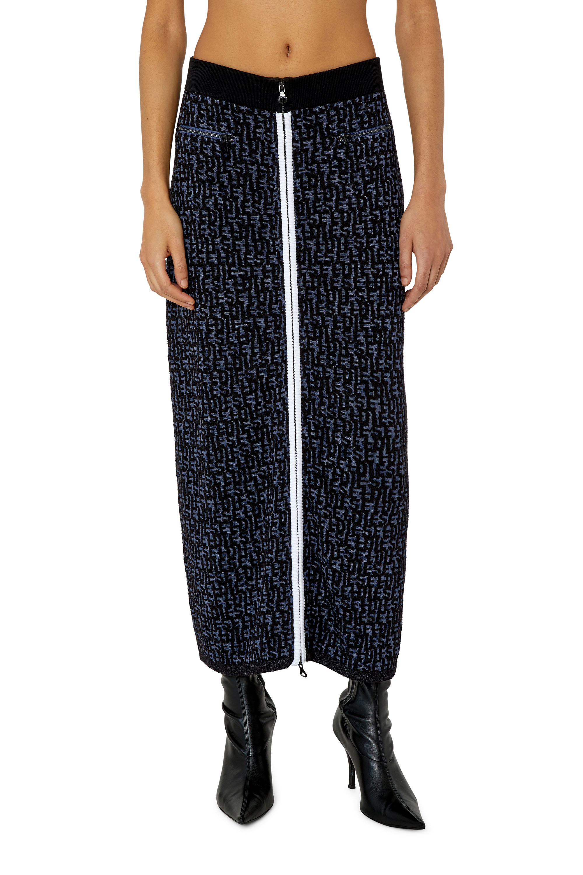 Diesel - M-ATHILDETTE-LONG, ブラック/ブルー - Image 1
