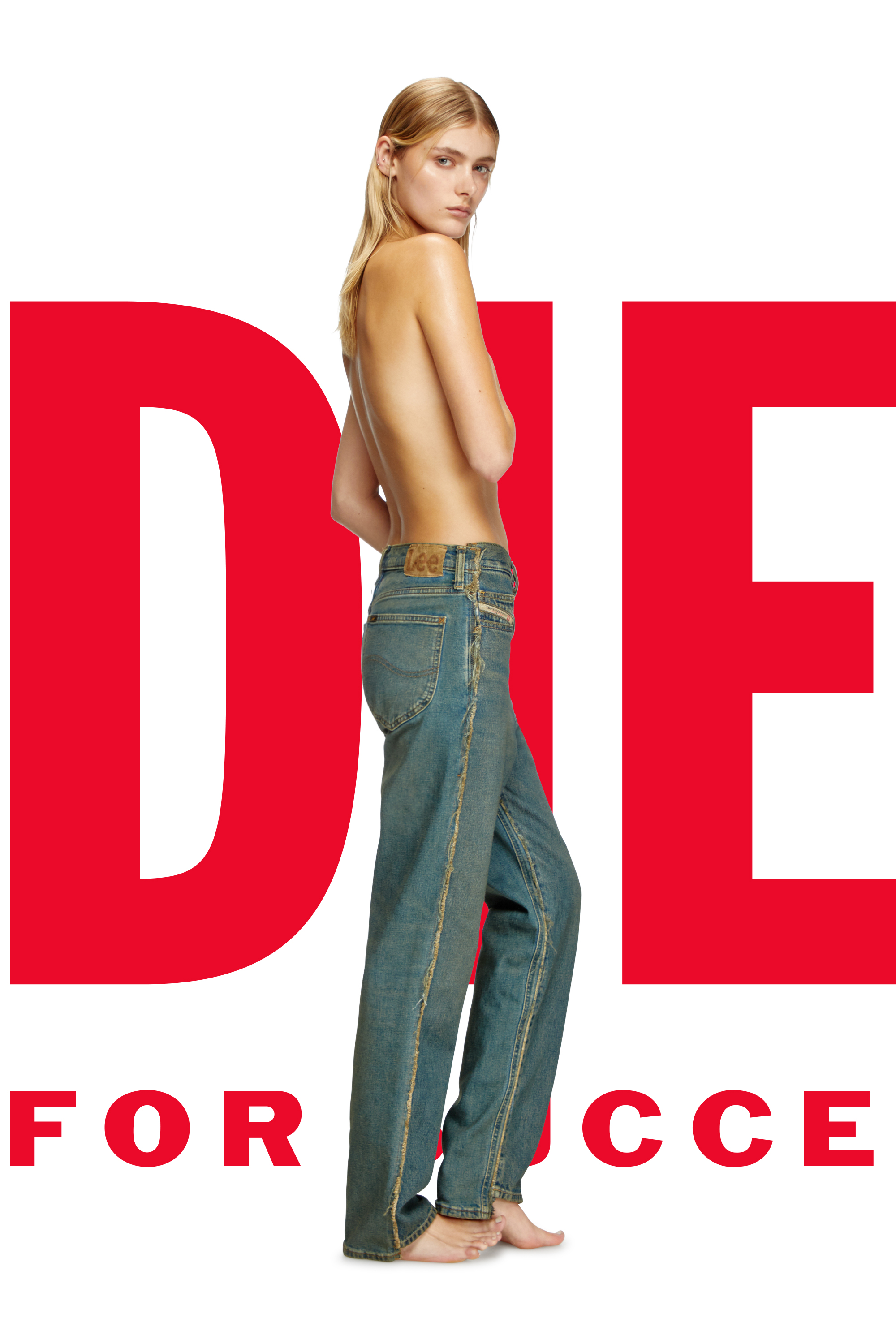 Regular Jeans Dieseloves 03 09M98, ダークブルー Diesel - Male's Regular Jeans Dieseloves 03 09M98, ダークブルー - 8