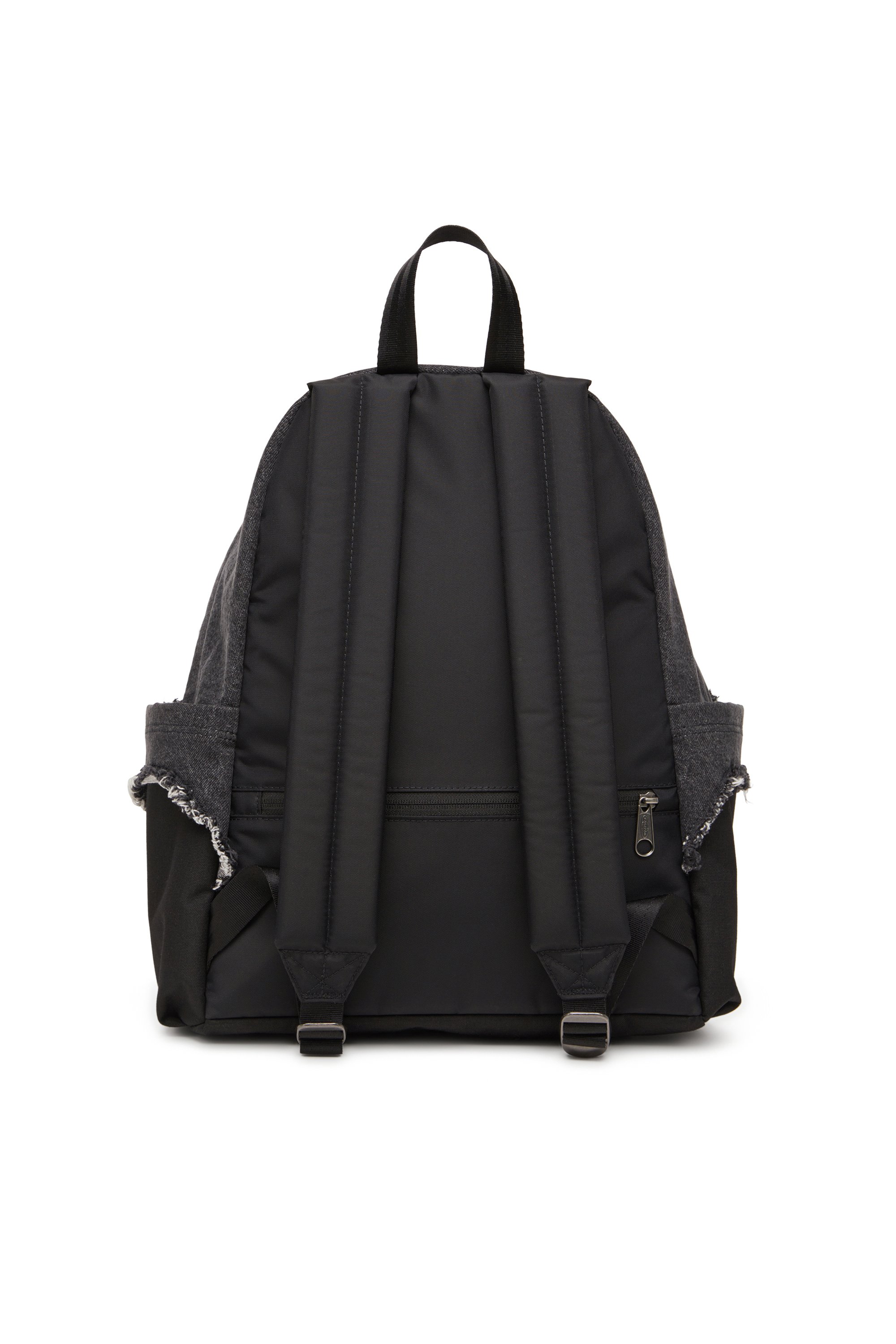 Diesel - DIESEL DAY PAK'R, Unisex's Backpack in destroyed denim and CORDURA® in ブラック - 3