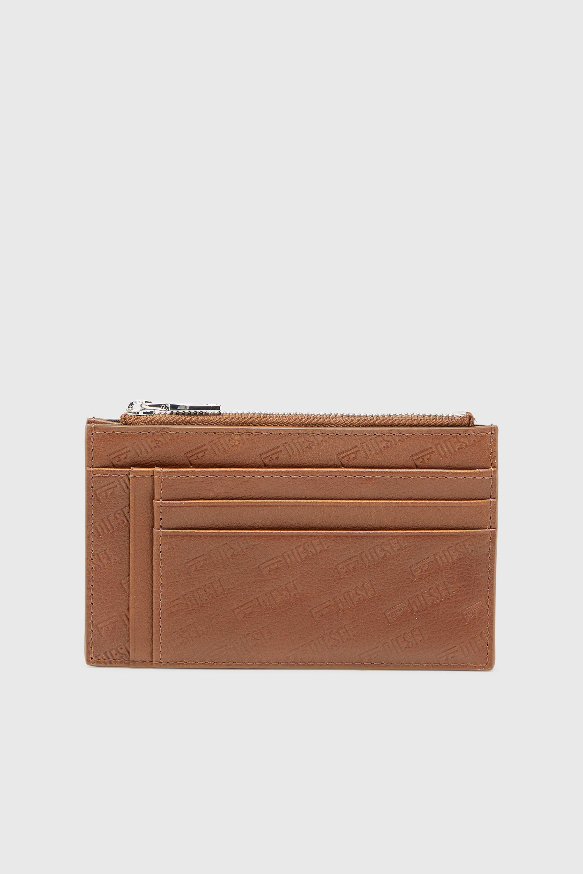 Diesel - MONOGRAM CARD CASE VI, Male's フラグメントケース in ブラウン - 1
