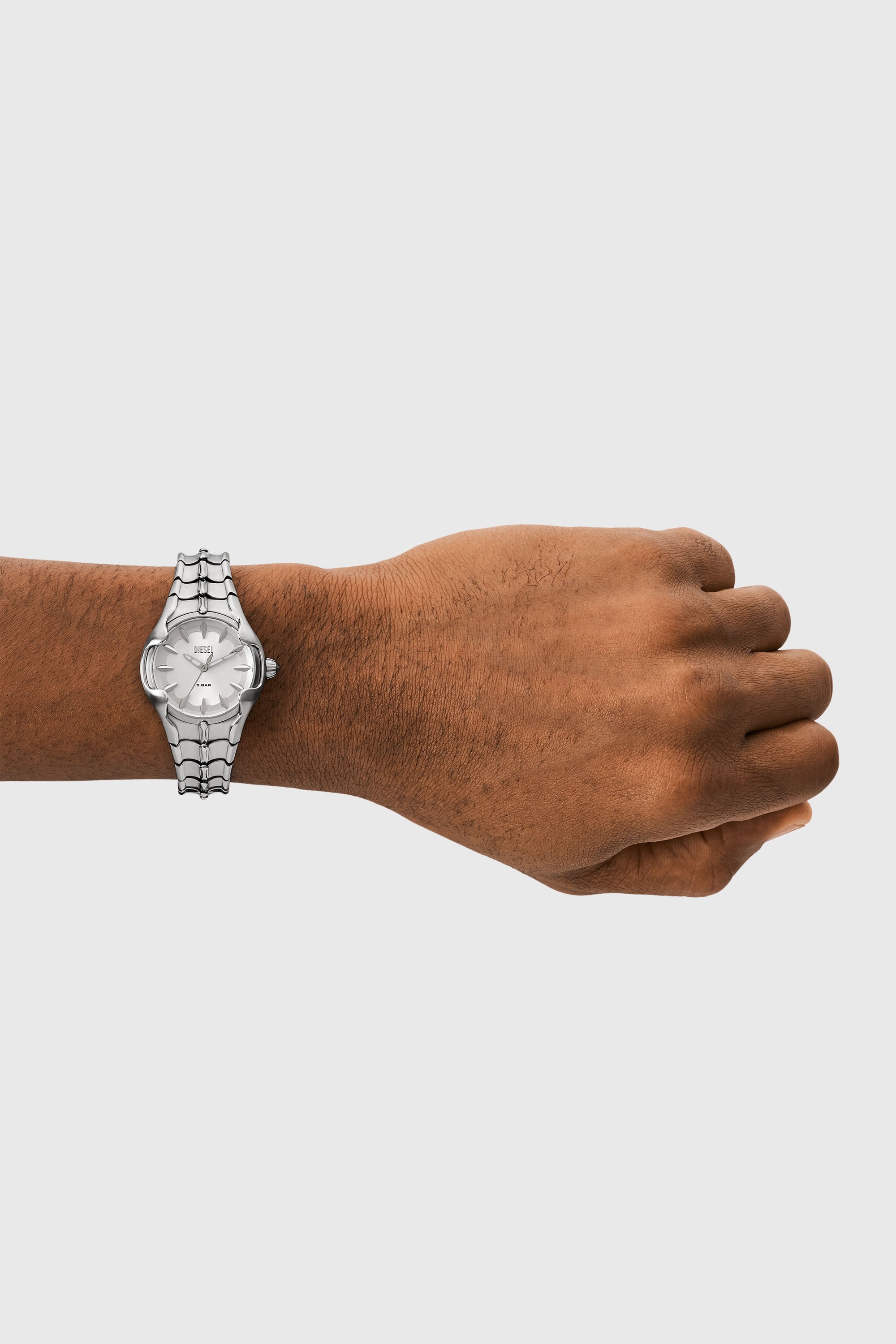 DZ5605 Vert three-hand stainless steel watch｜シルバー｜ウィメンズ