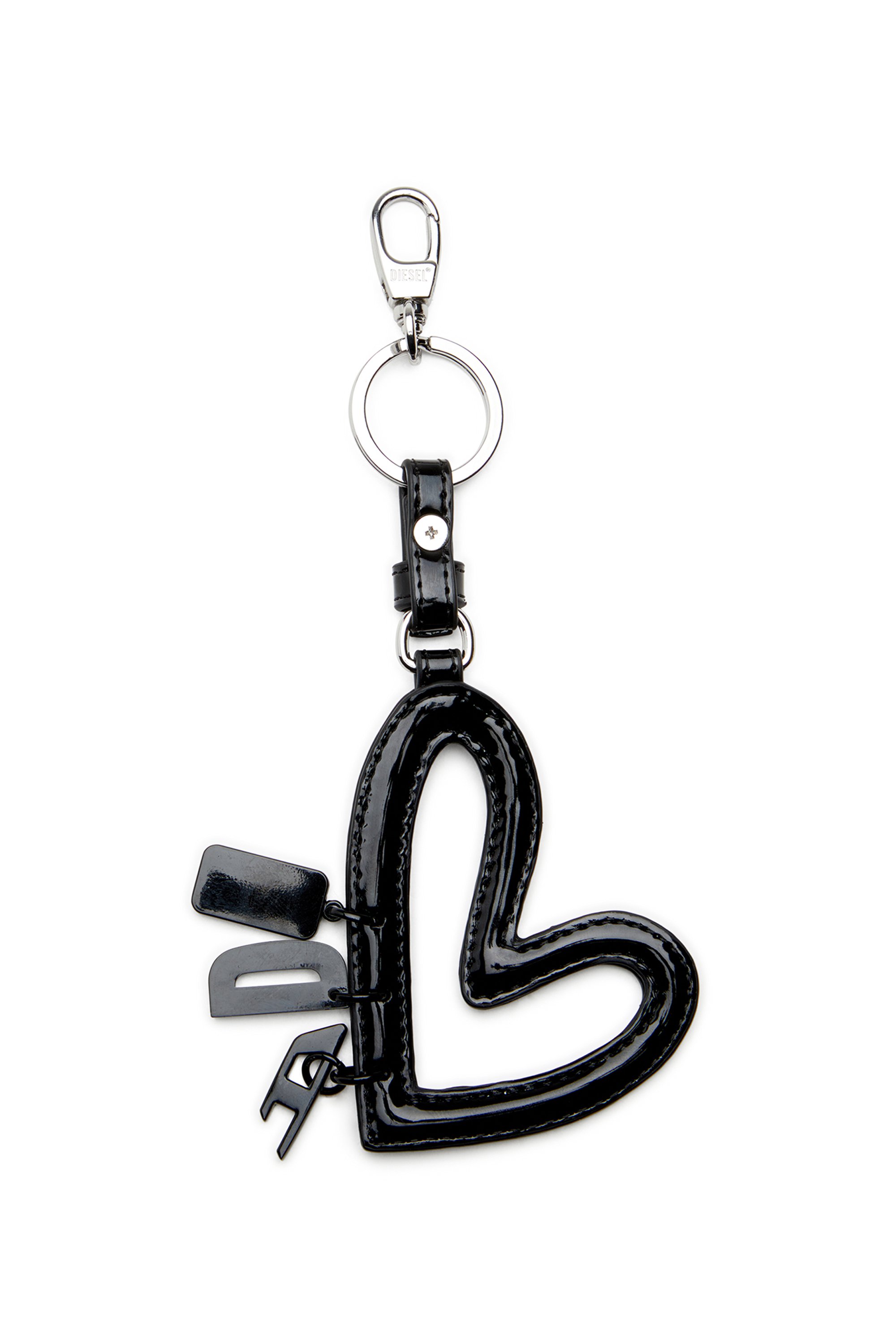 Diesel - MULTI II, Female's Heart charm with glossy finish in ブラック - 2