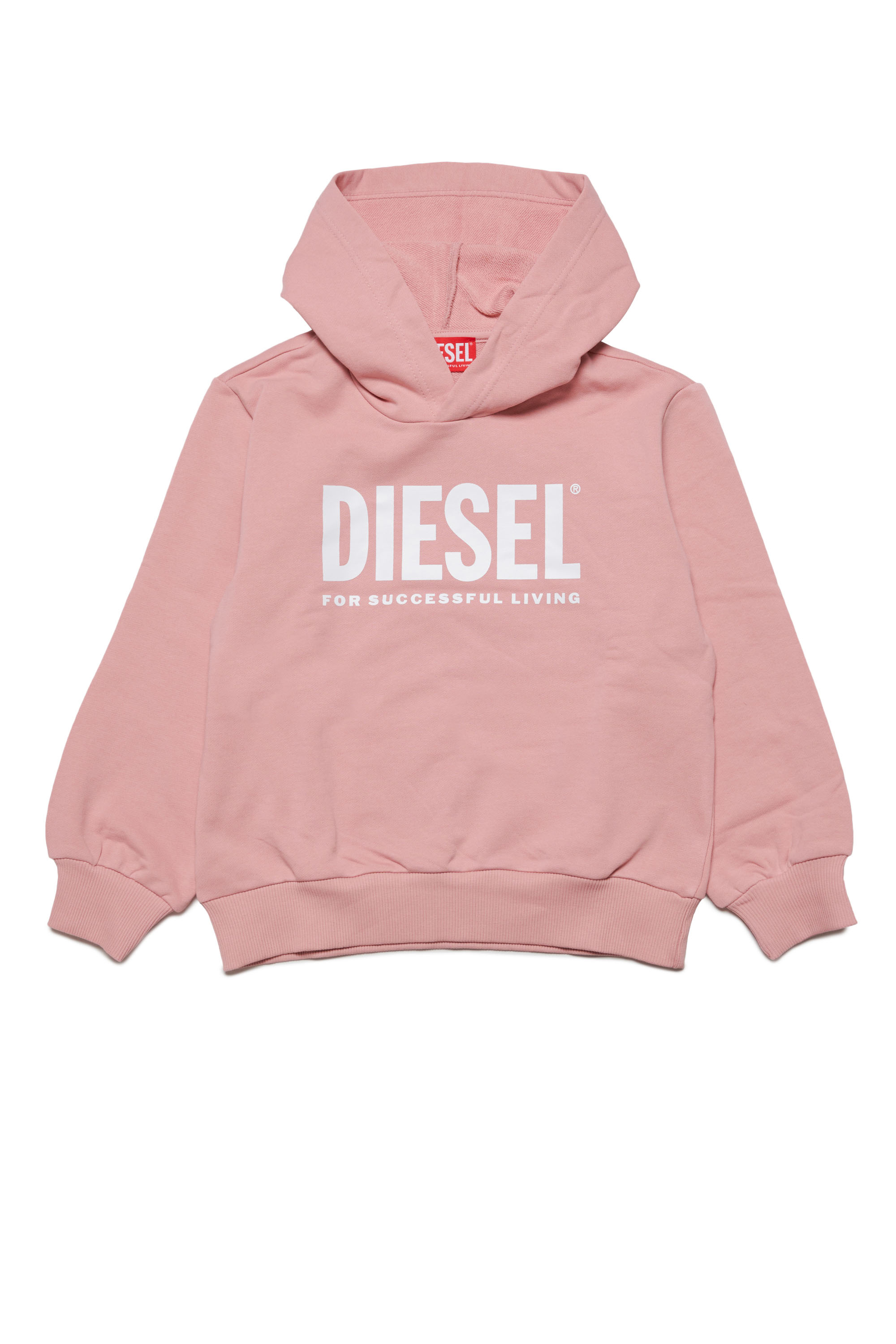 Diesel - LSFORT DI OVER HOOD, ピンク / ホワイト - Image 1