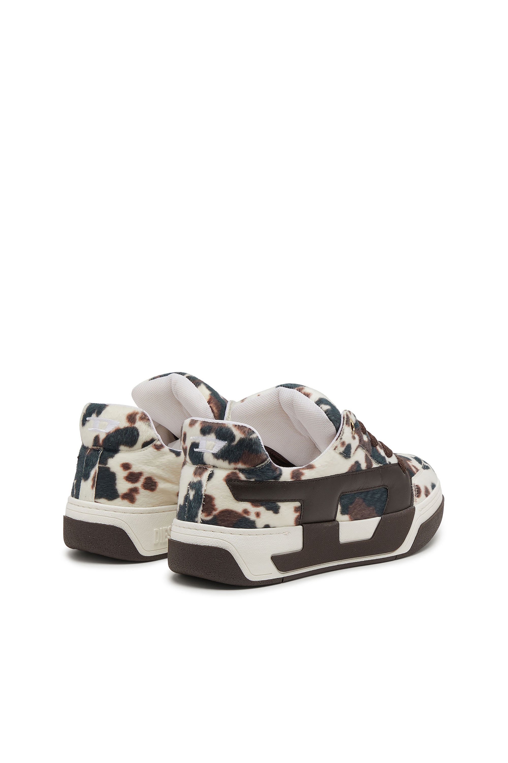 Diesel - S-D-OLLIE LOW W, Female's ローカットスニーカー in ブラウン/ホワイト - 3