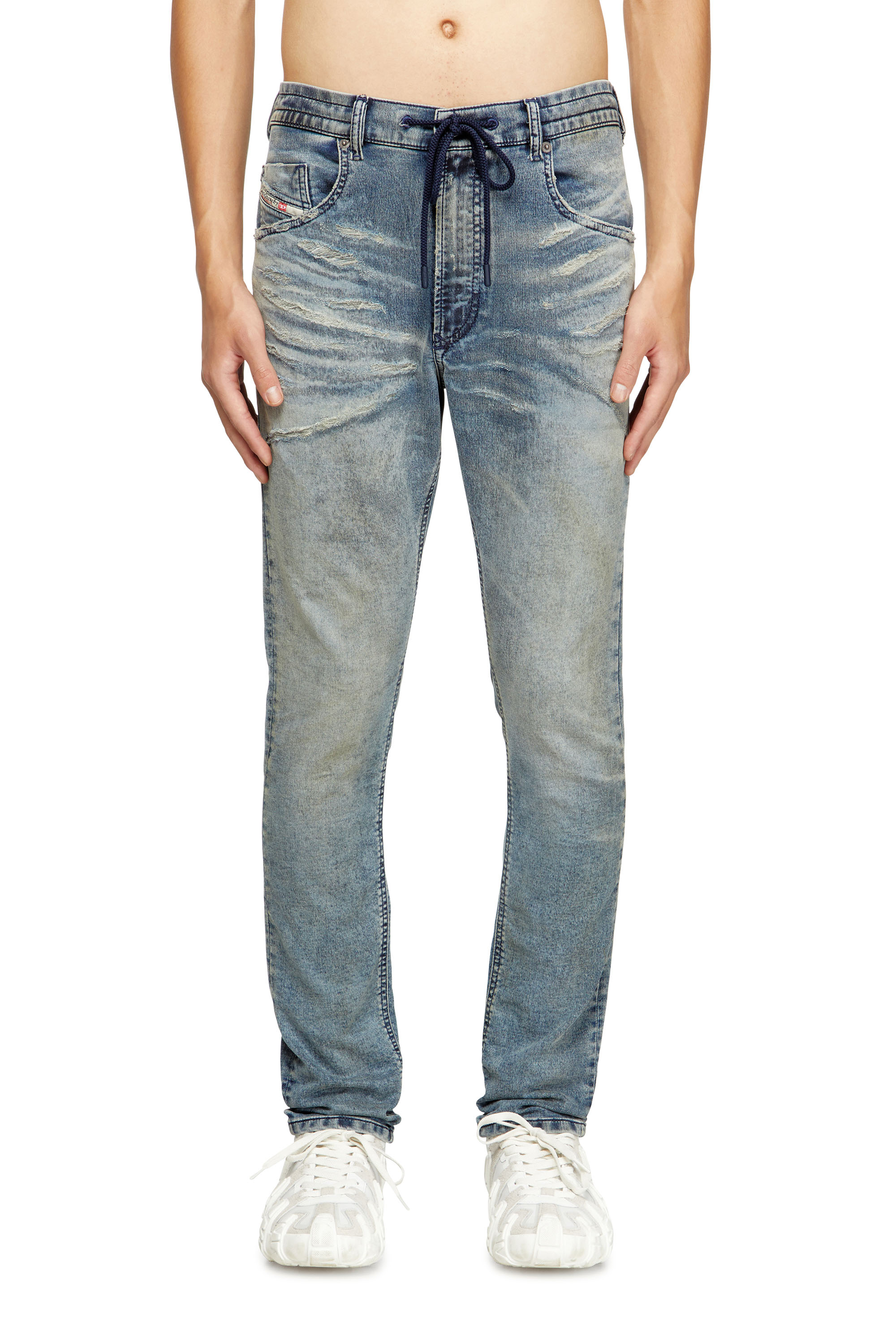 Regular 2032 D-Krooley Joggjeans® 09M37, ミディアムブルー Diesel - Male's Regular 2032 D-Krooley Joggjeans® 09M37, ミディアムブルー - 3