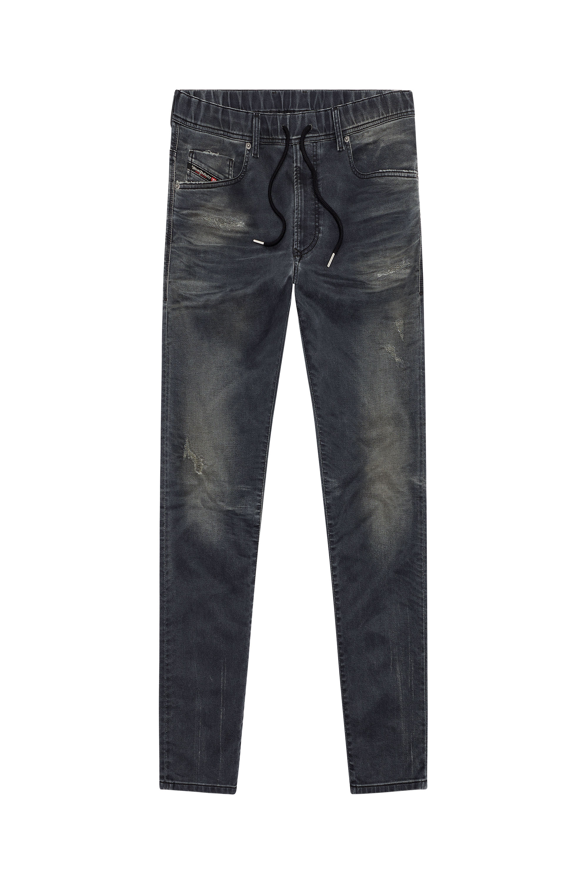 Diesel - Tapered 2030 D-Krooley Joggjeans® 068FP, ブラック/ダークグレー - Image 3