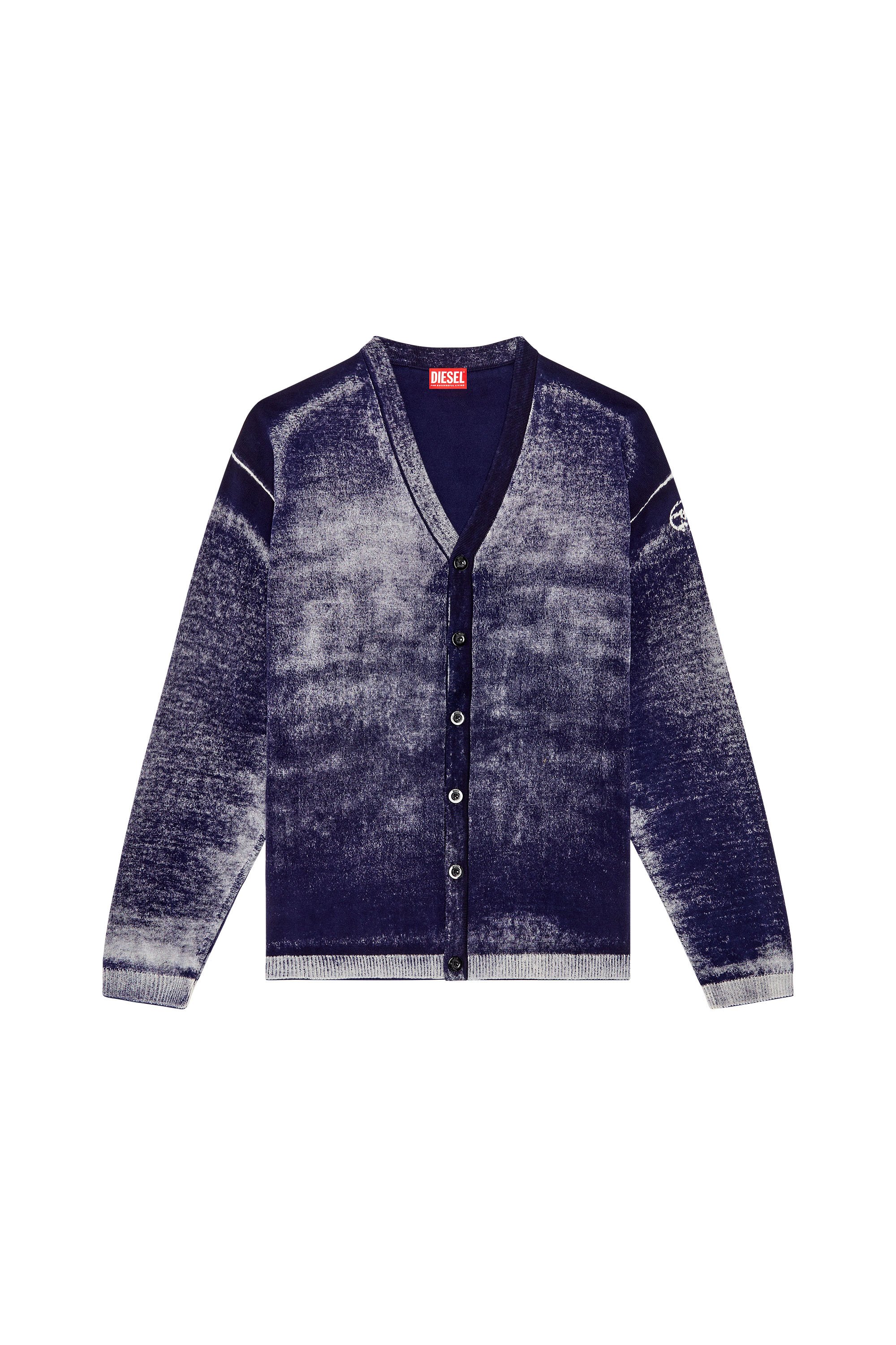 Diesel - K-LARENCE-CARDIGAN-B, ブルー - Image 3