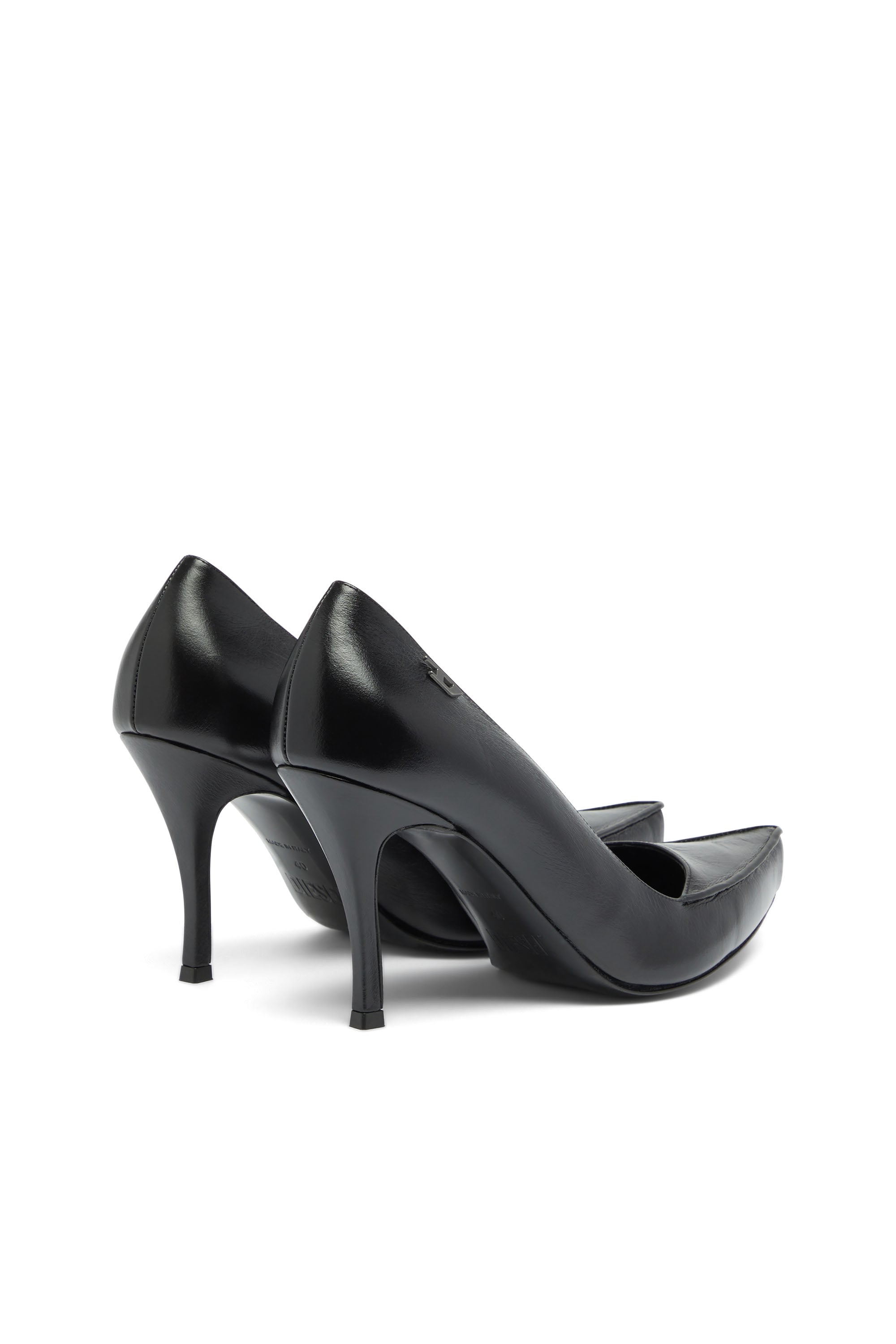 Diesel - D-LUCETTE-90-PUMP D, Female's D-Lucette-Pumps in leather in ブラック - 3