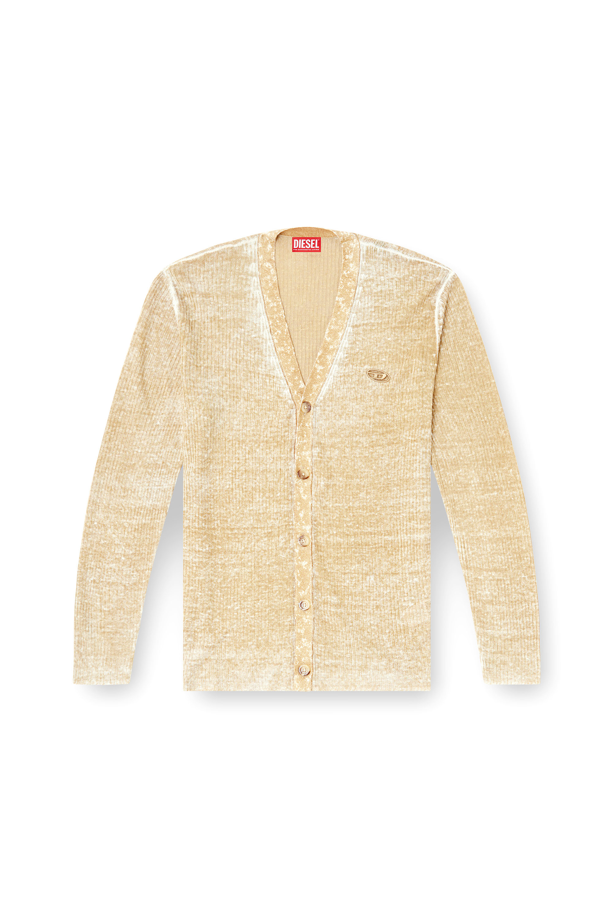 Diesel - M-ROBIN, Female's カーディガン in ライトブラウン - 2